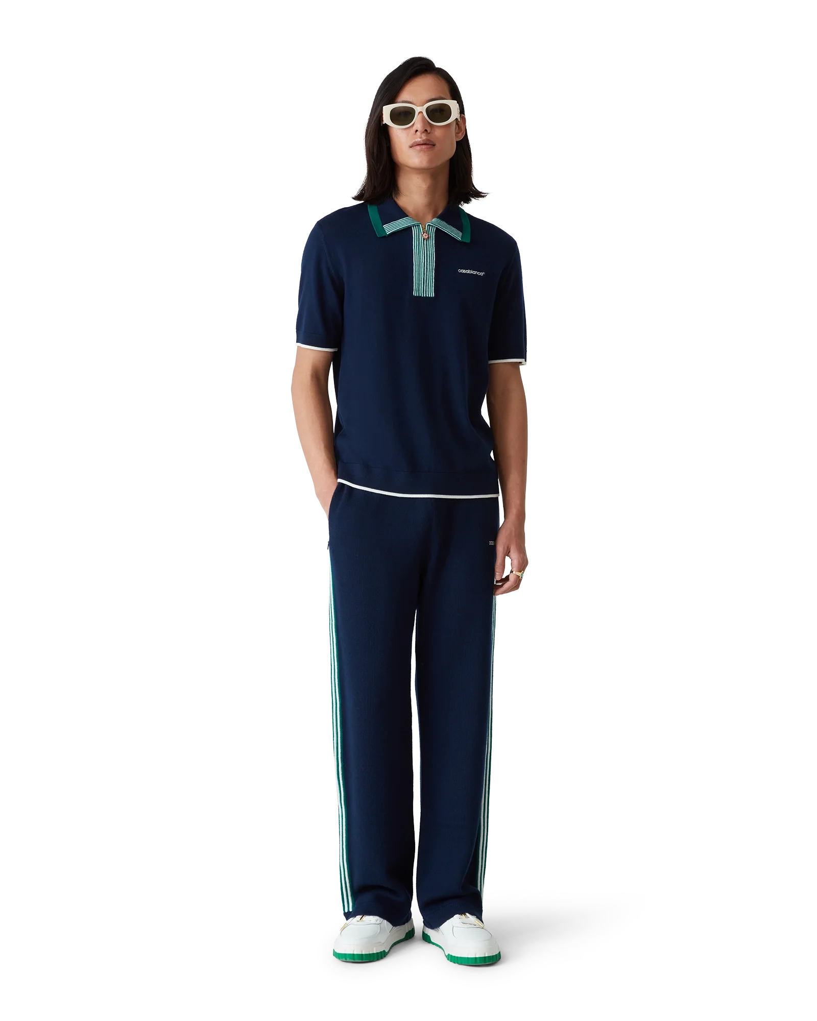 Knit Tennis Polo Shirt