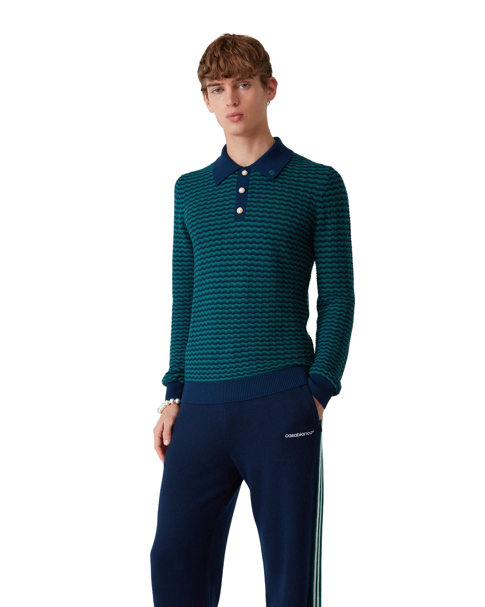 Mini Wave Polo Shirt