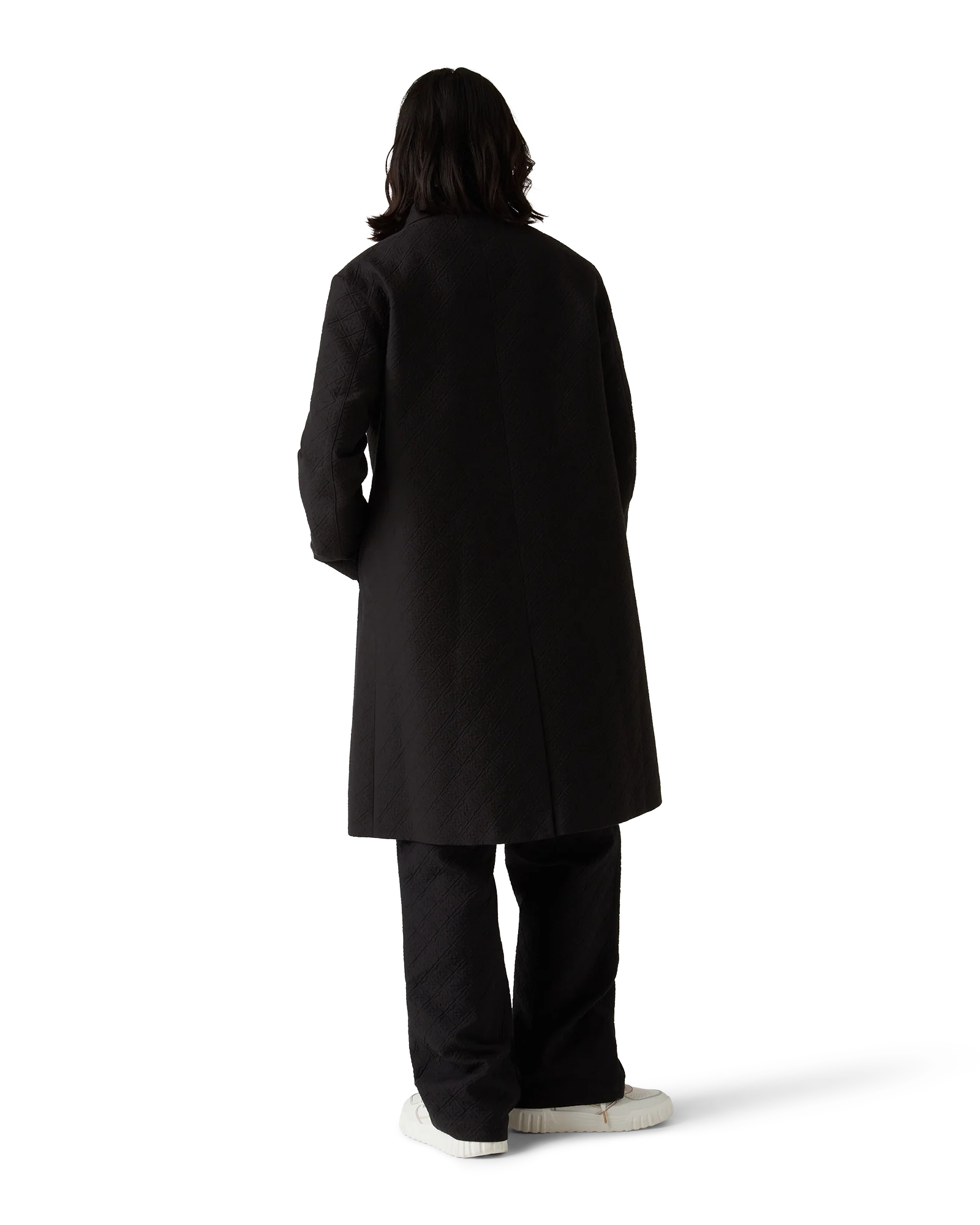 Jacquard Car Coat
