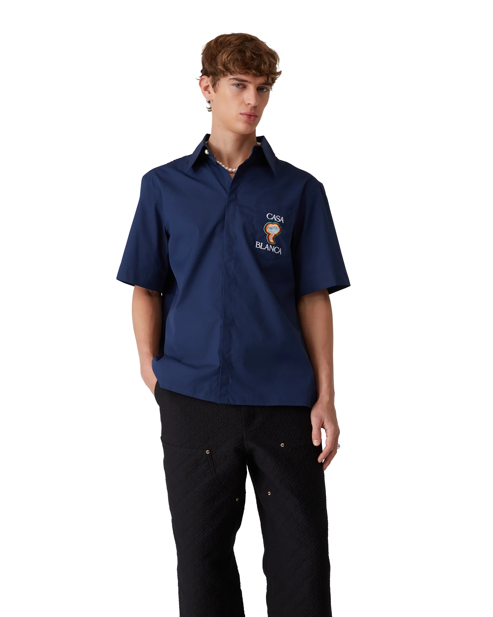 Rainbow Mushroom Short Sleeve Shirt