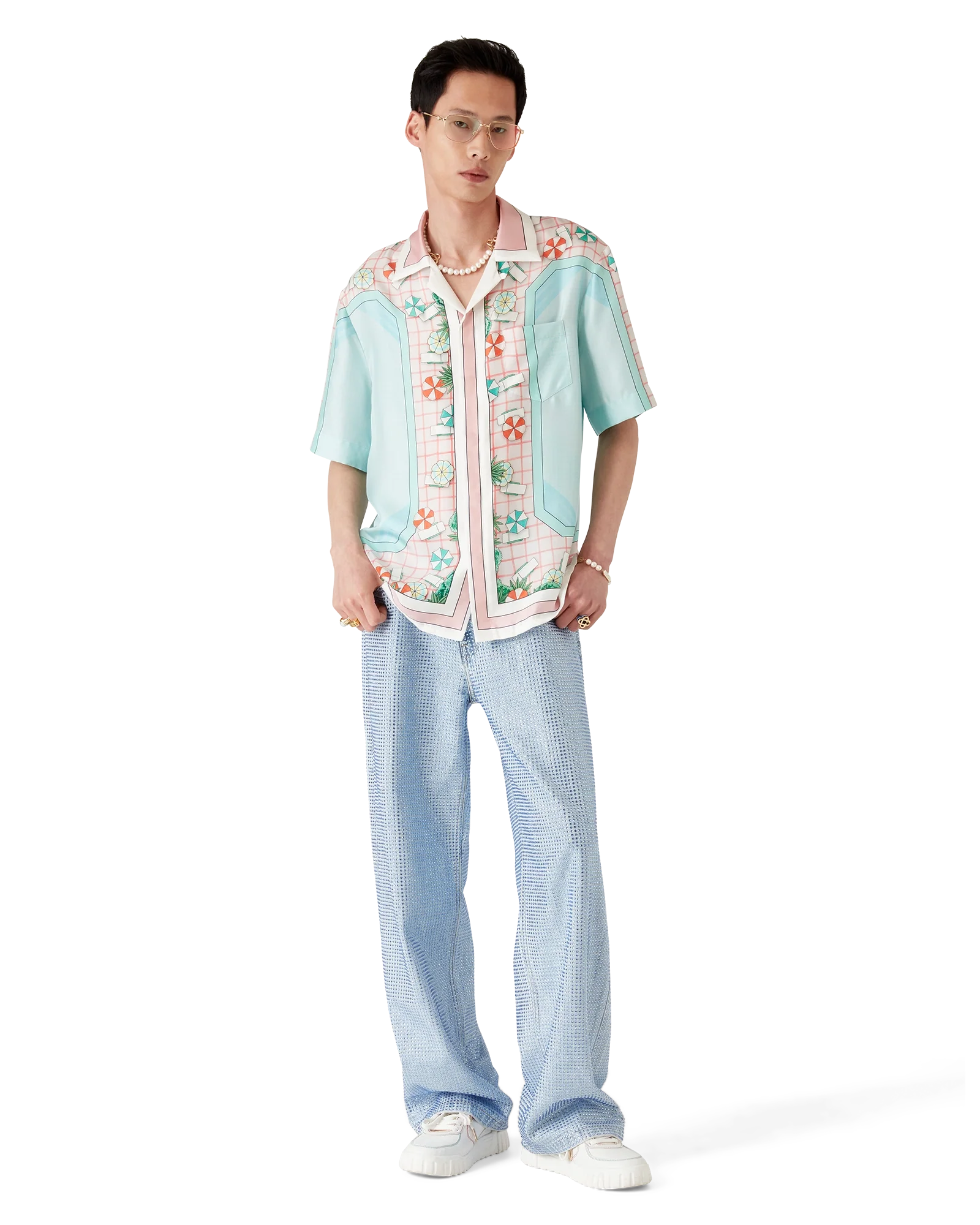Copacabana Short Sleeve Silk Shirt