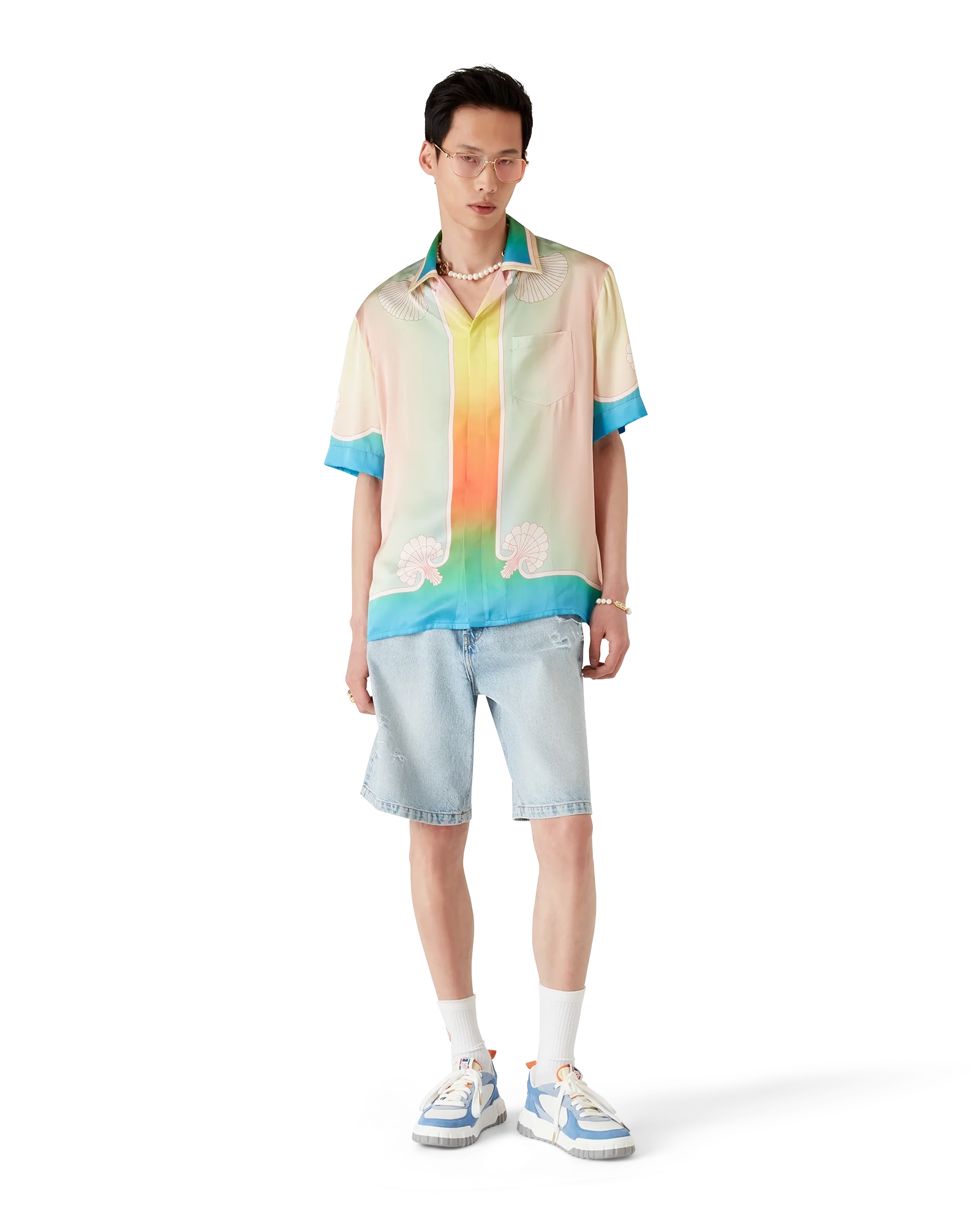 Lucid Dreams Silk Short Sleeve Shirt