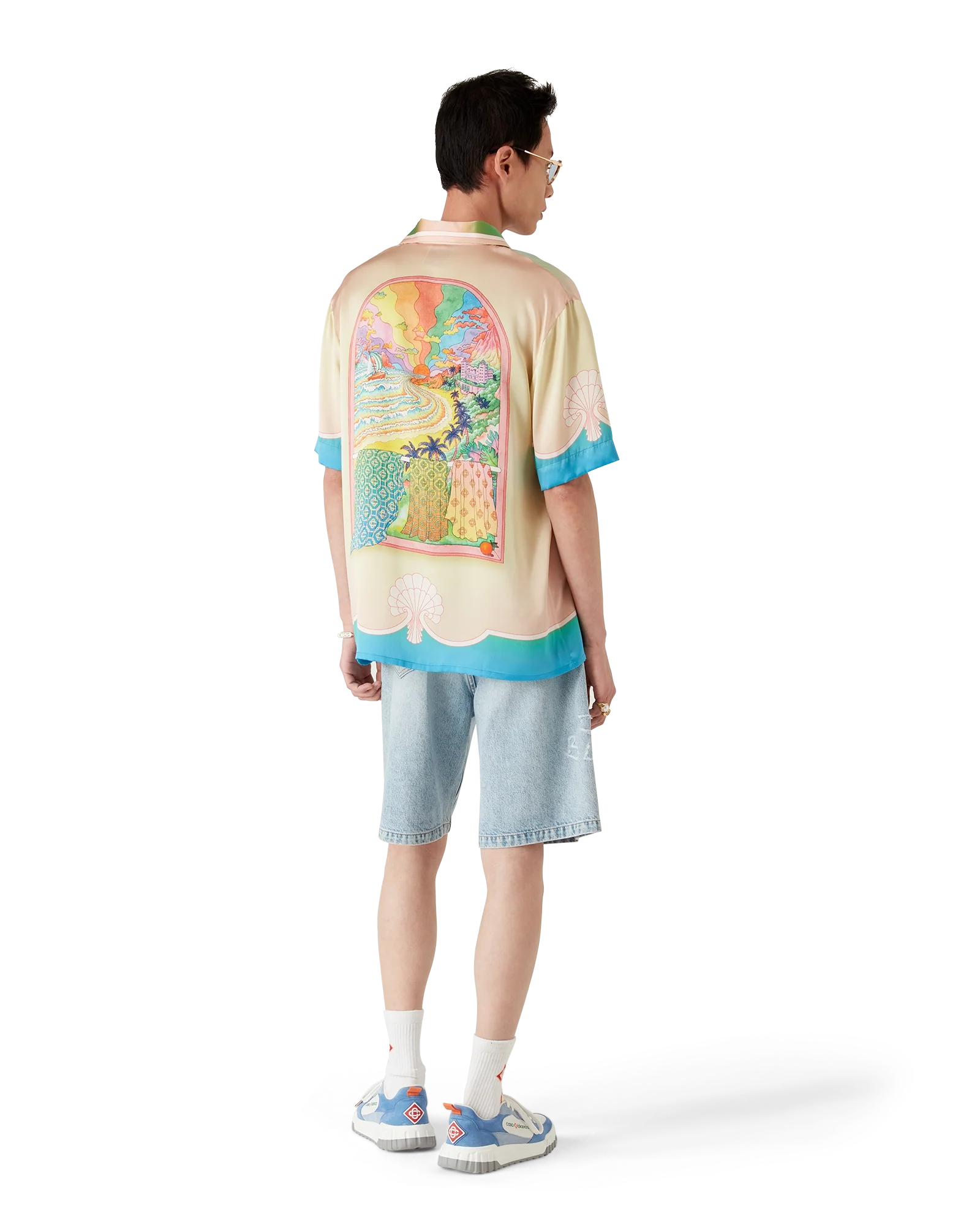 Lucid Dreams Silk Short Sleeve Shirt