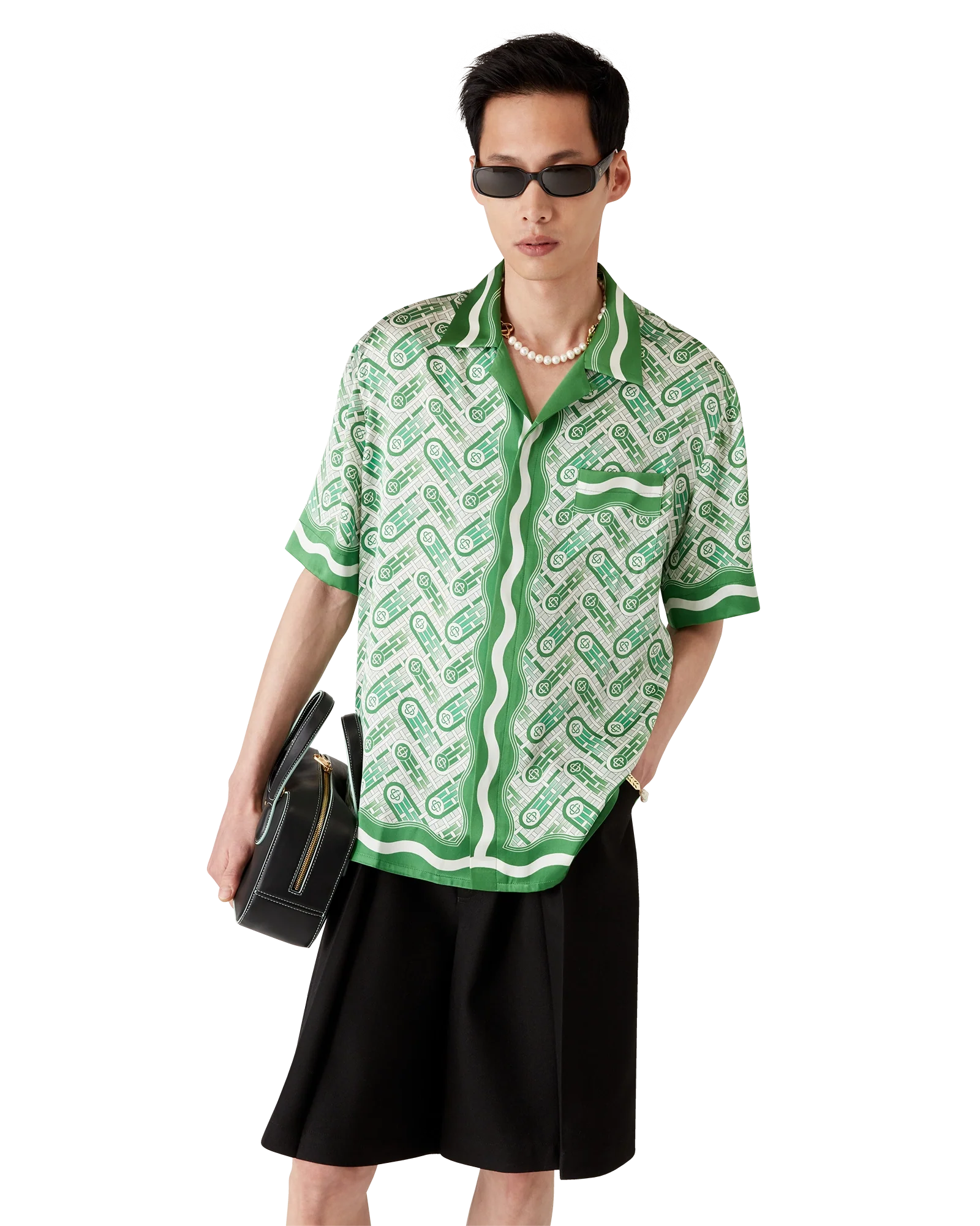 Ping Pong Silk Short Sleeve Shirt