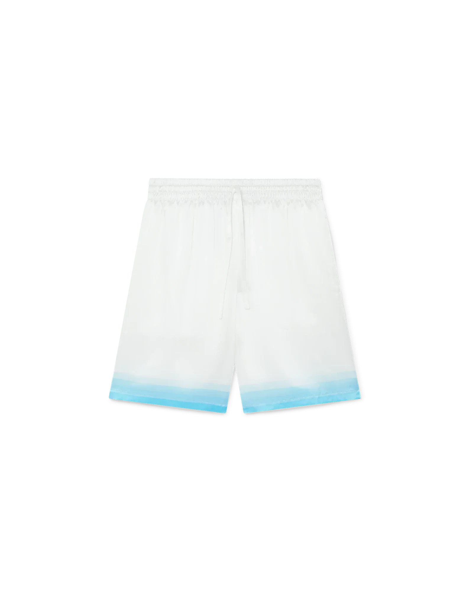 Palm Springs Icon Blue Silk Shorts