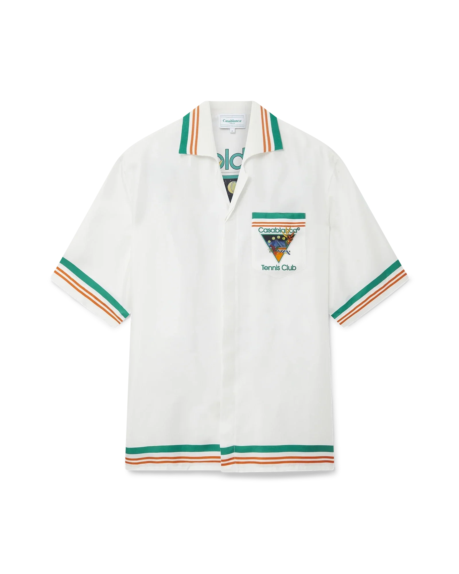 Tennis Club Icon Silk Shirt