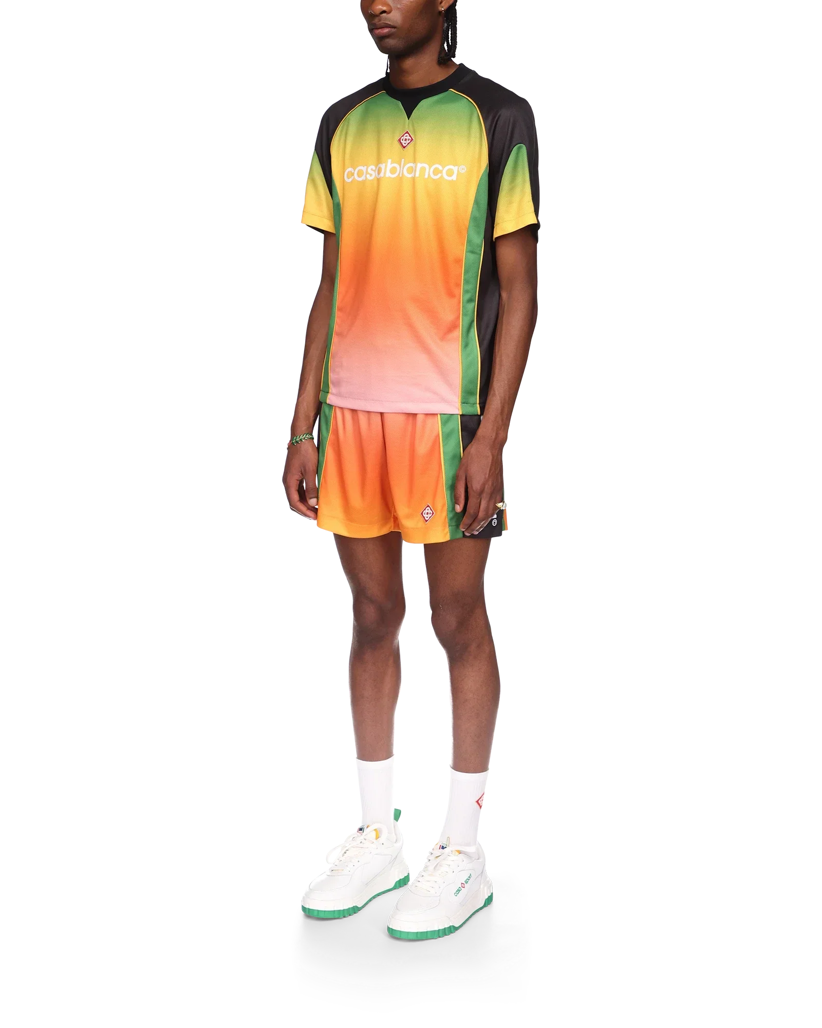 Gradient Short Sleeve Football Shirt
