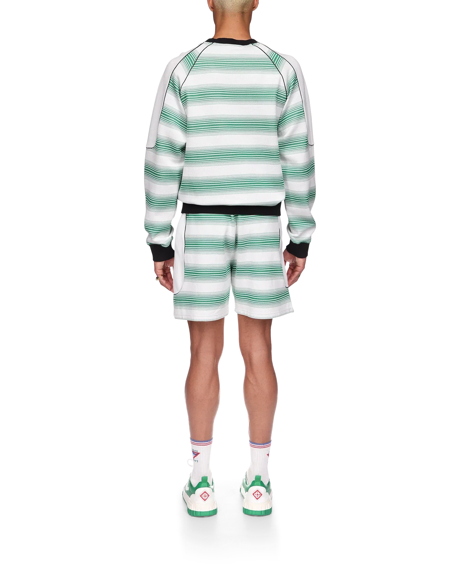 Gradient Stripe Sweatshirt