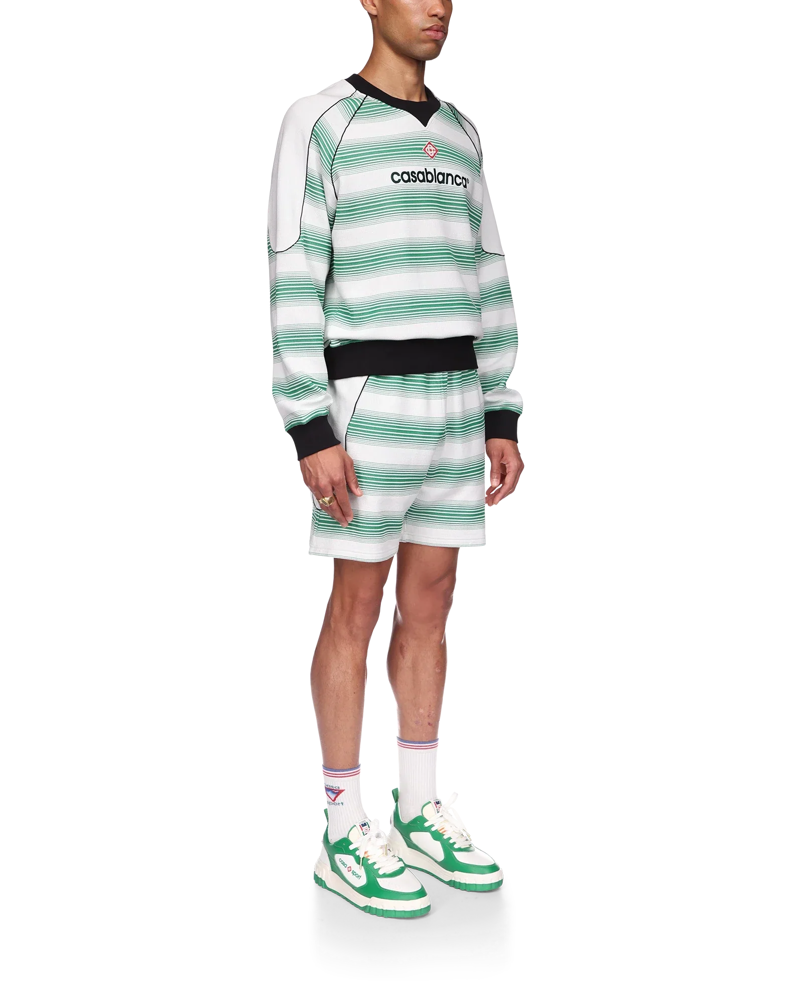 Gradient Stripe Sweatshirt