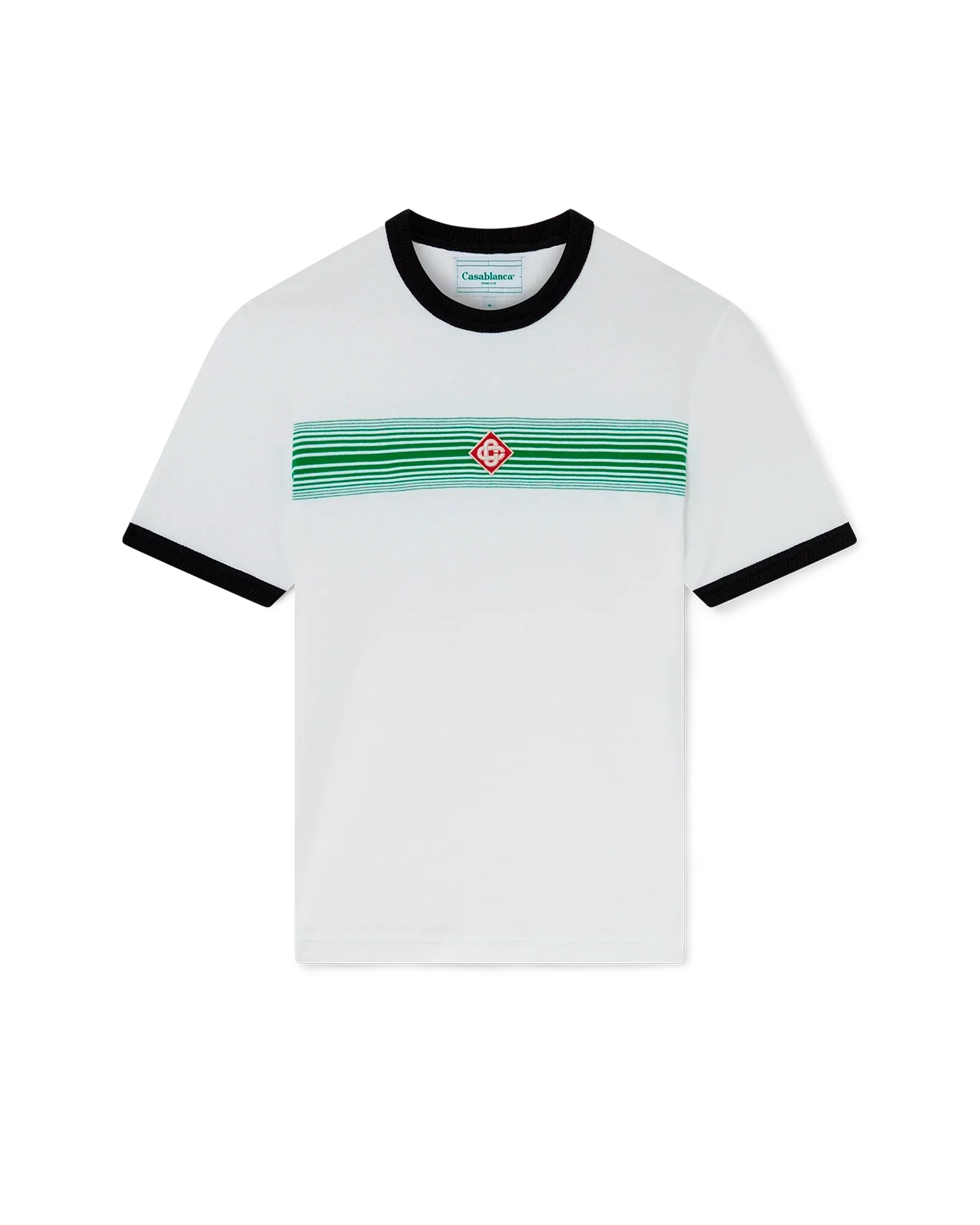 Gradient Stripe Ringer T-Shirt