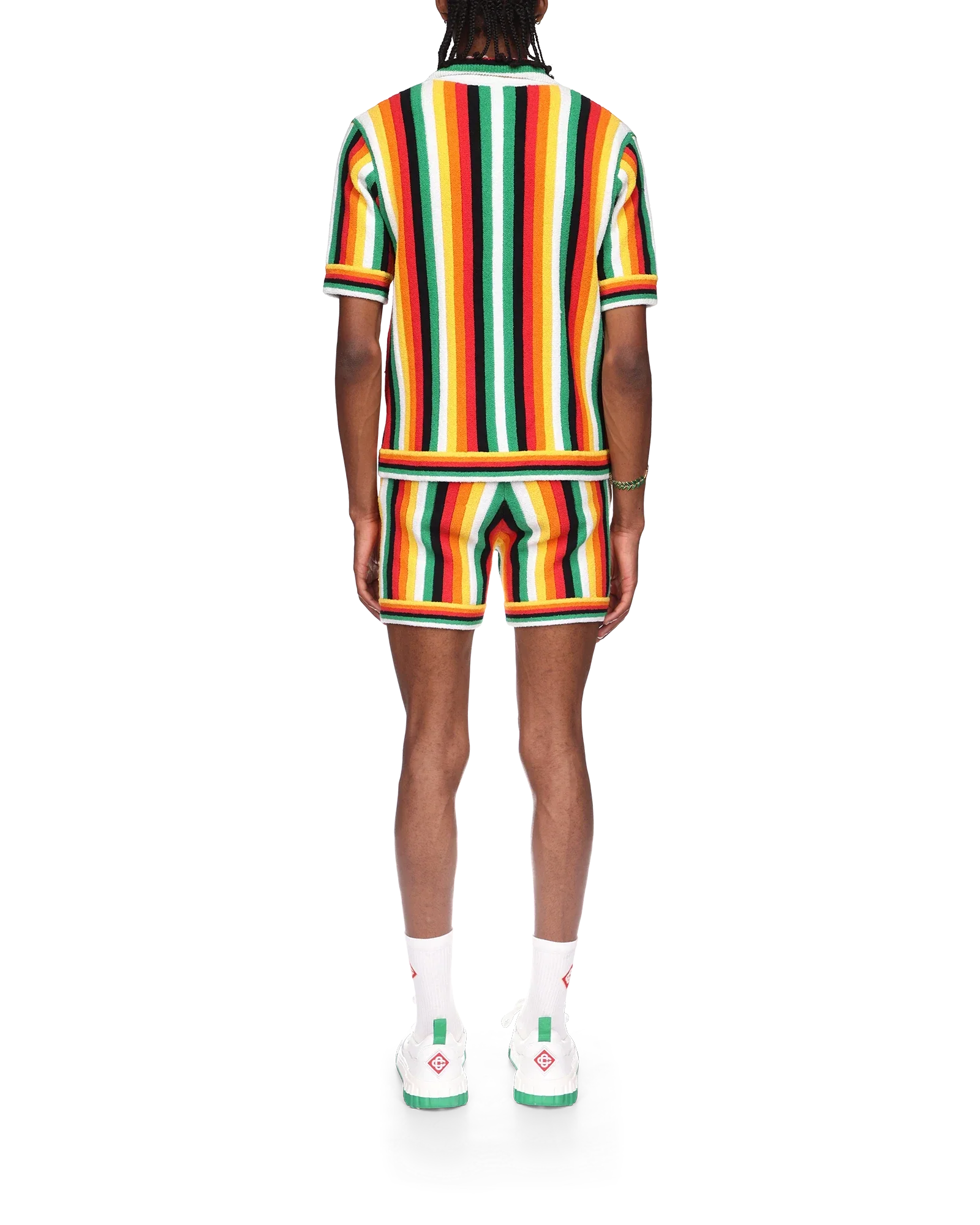 Striped Towelling Shirt