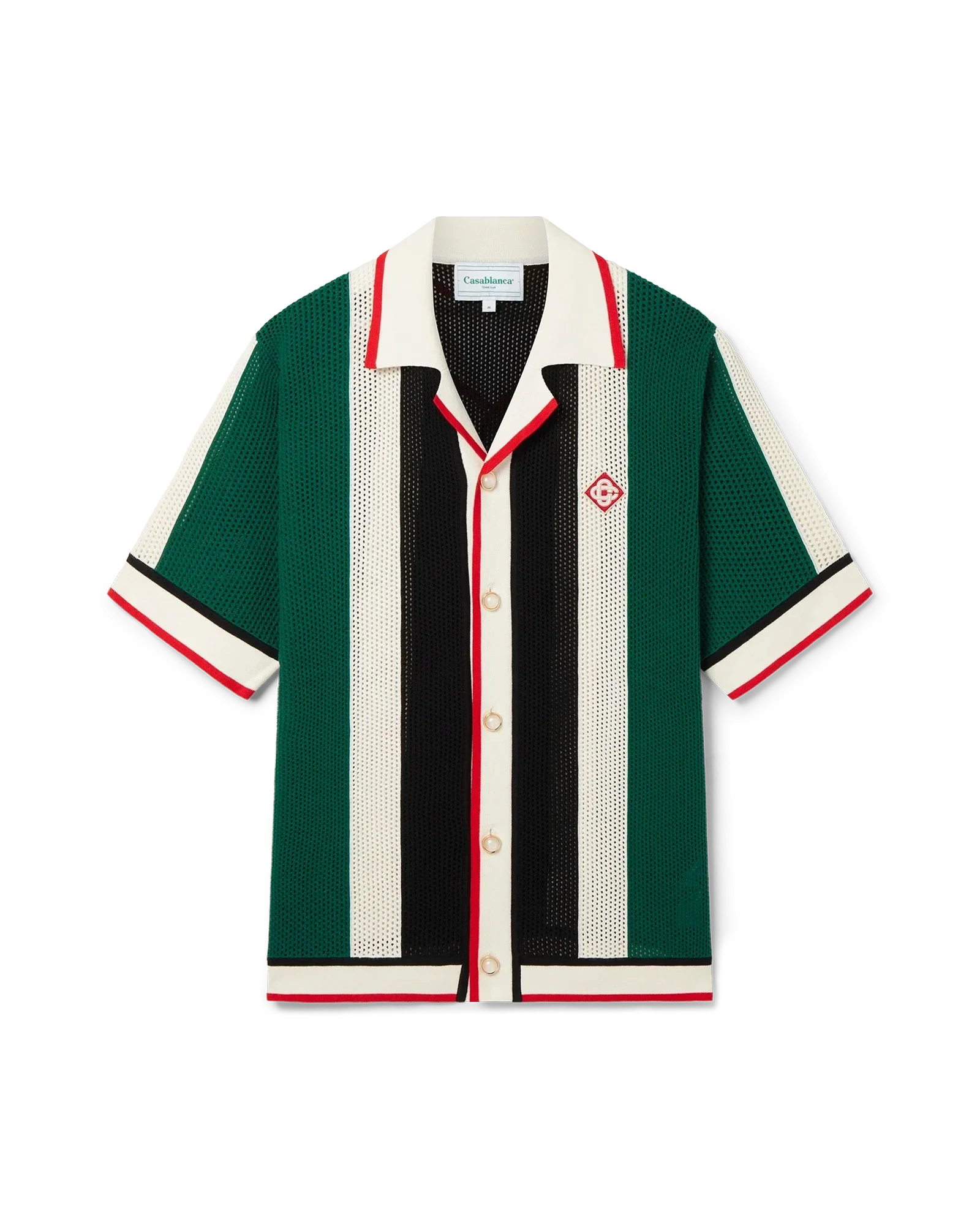 Striped Mesh Shirt