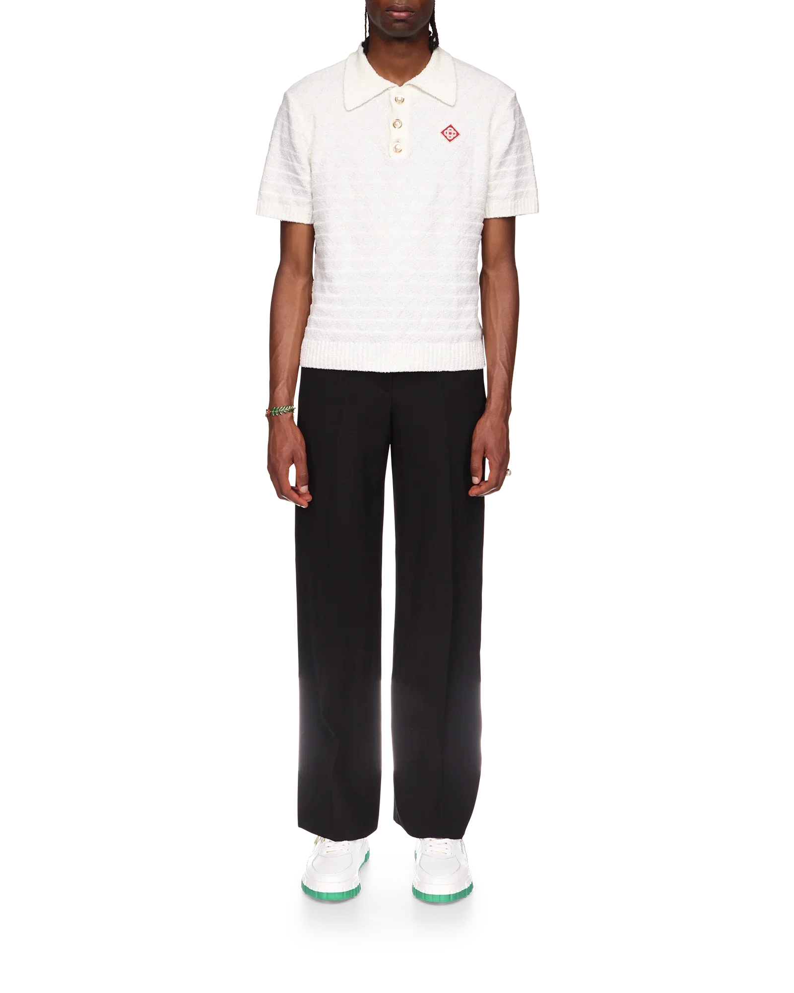 Triangle Boucle Polo Shirt