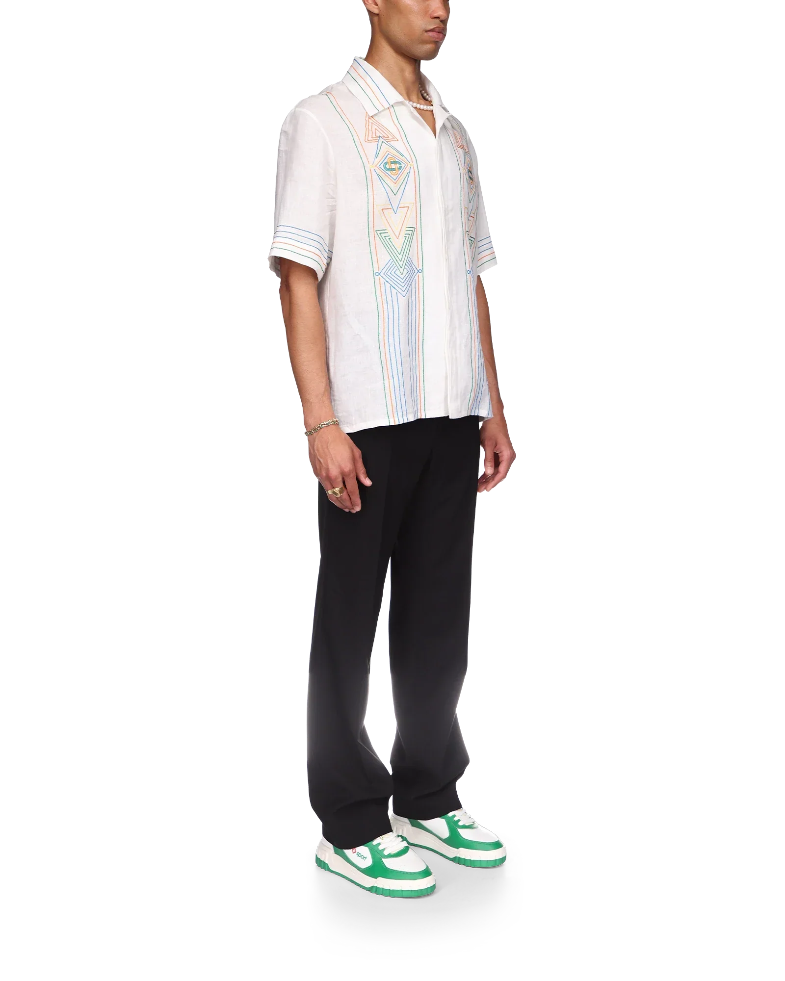 Le Fil De La Musique Linen Shirt