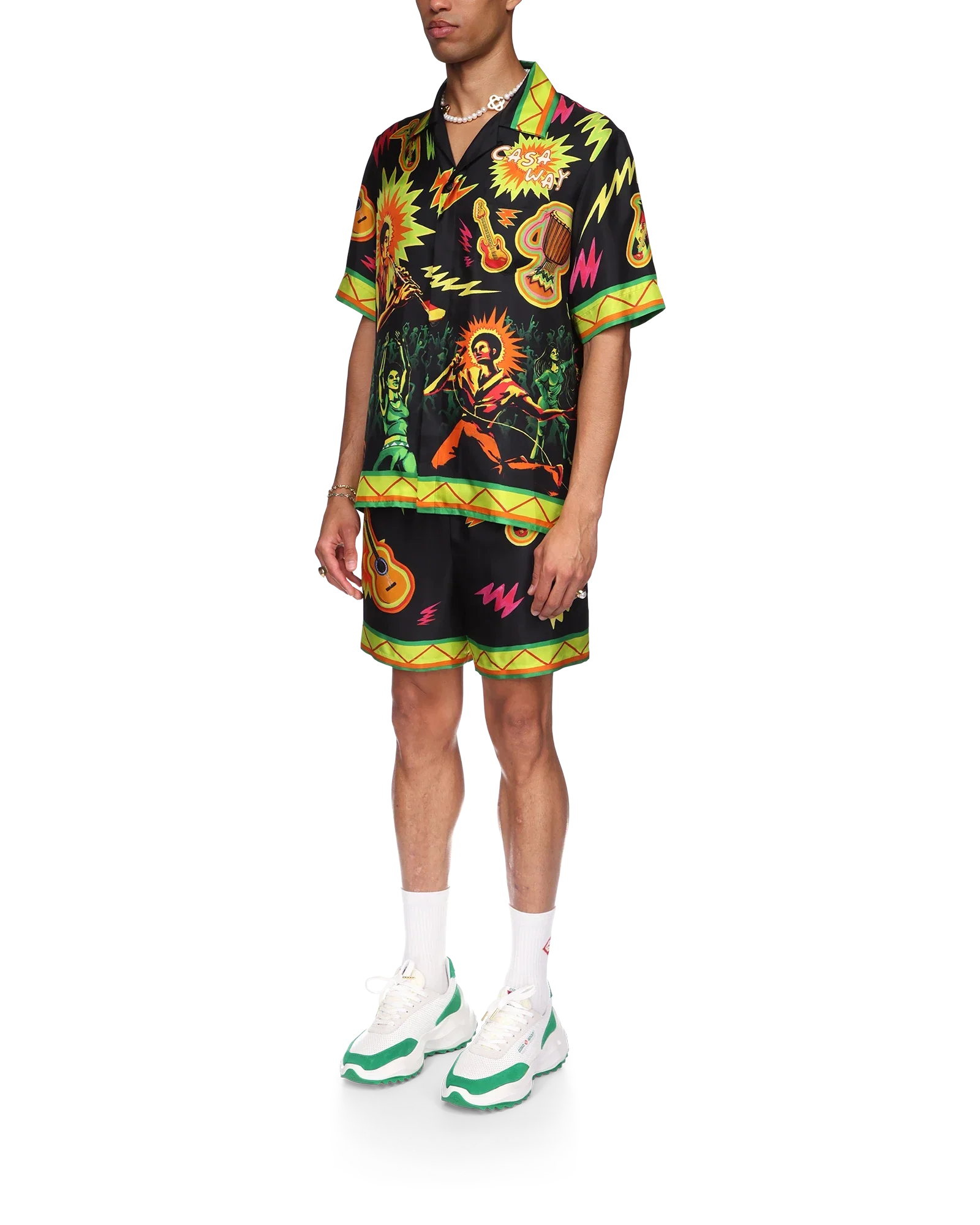 Music For The People Silk Shirt