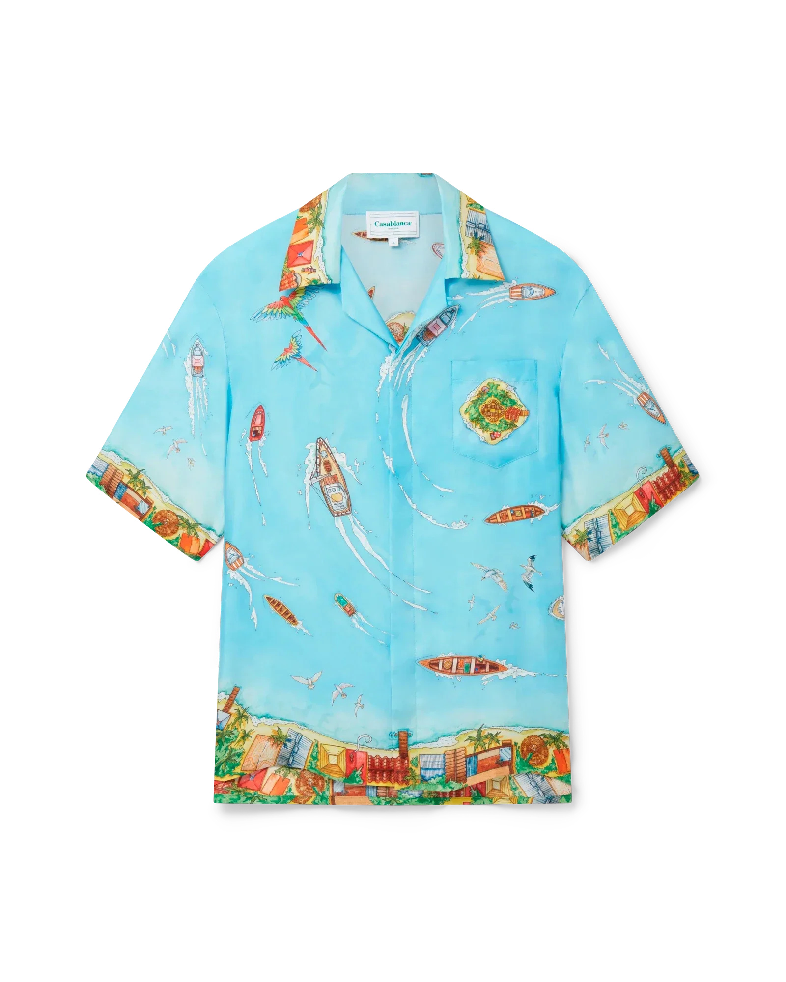 Maison Sur Piloti Silk Shirt