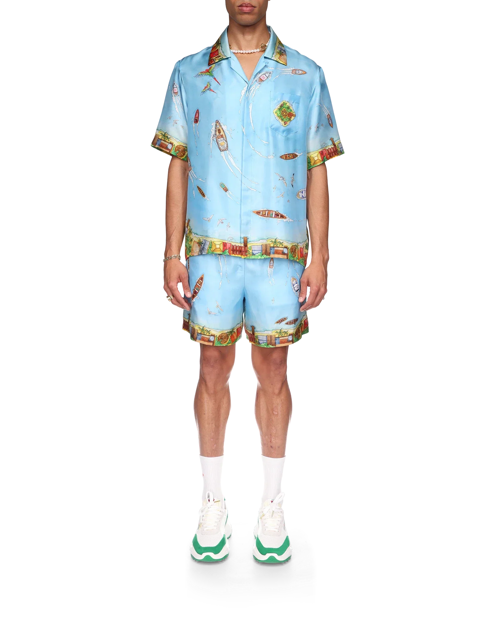 Maison Sur Piloti Silk Shirt