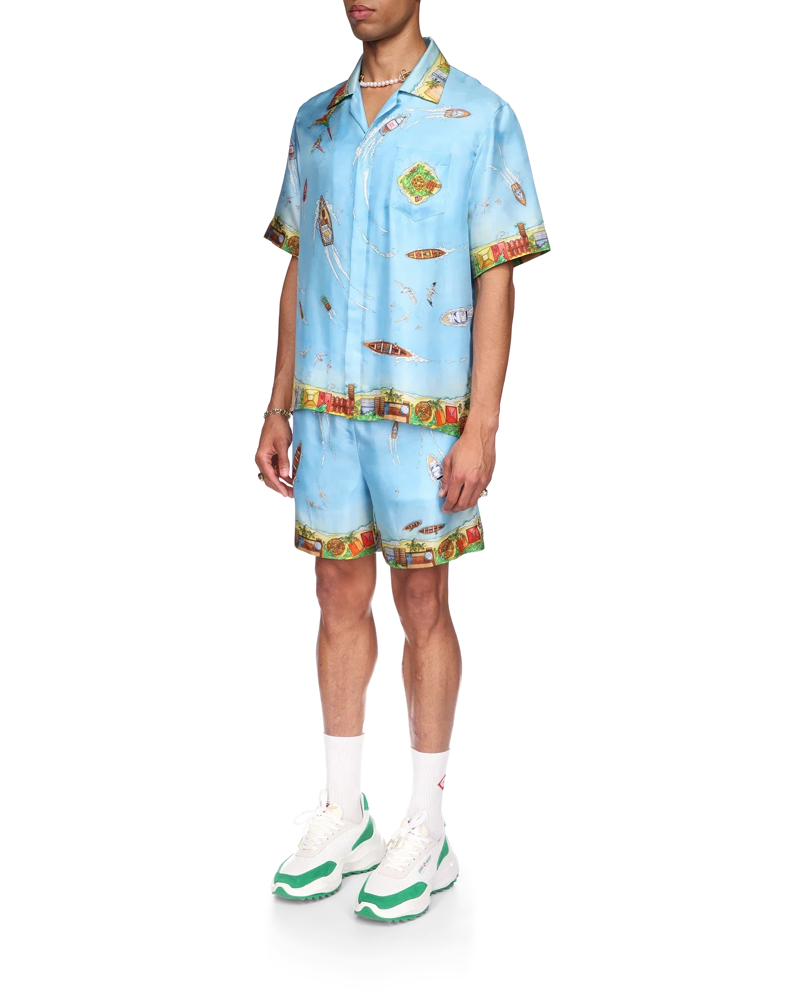 Maison Sur Piloti Silk Shirt