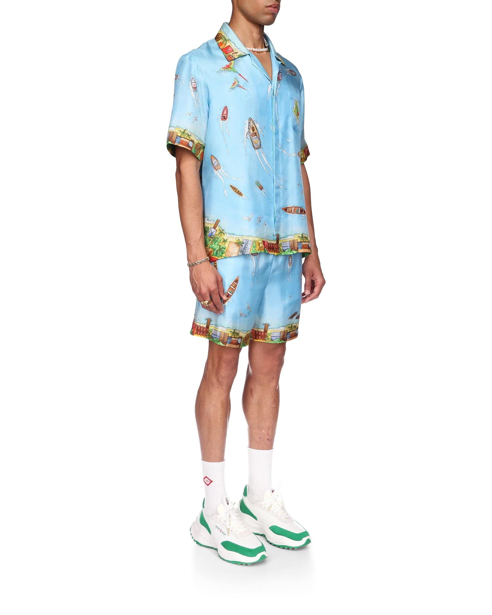 Maison Sur Piloti Silk Shirt