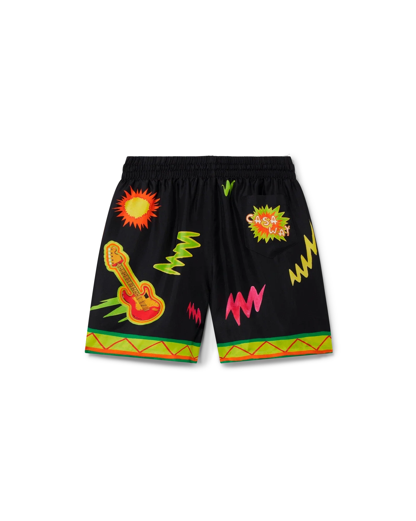 Music For The People Silk Shorts