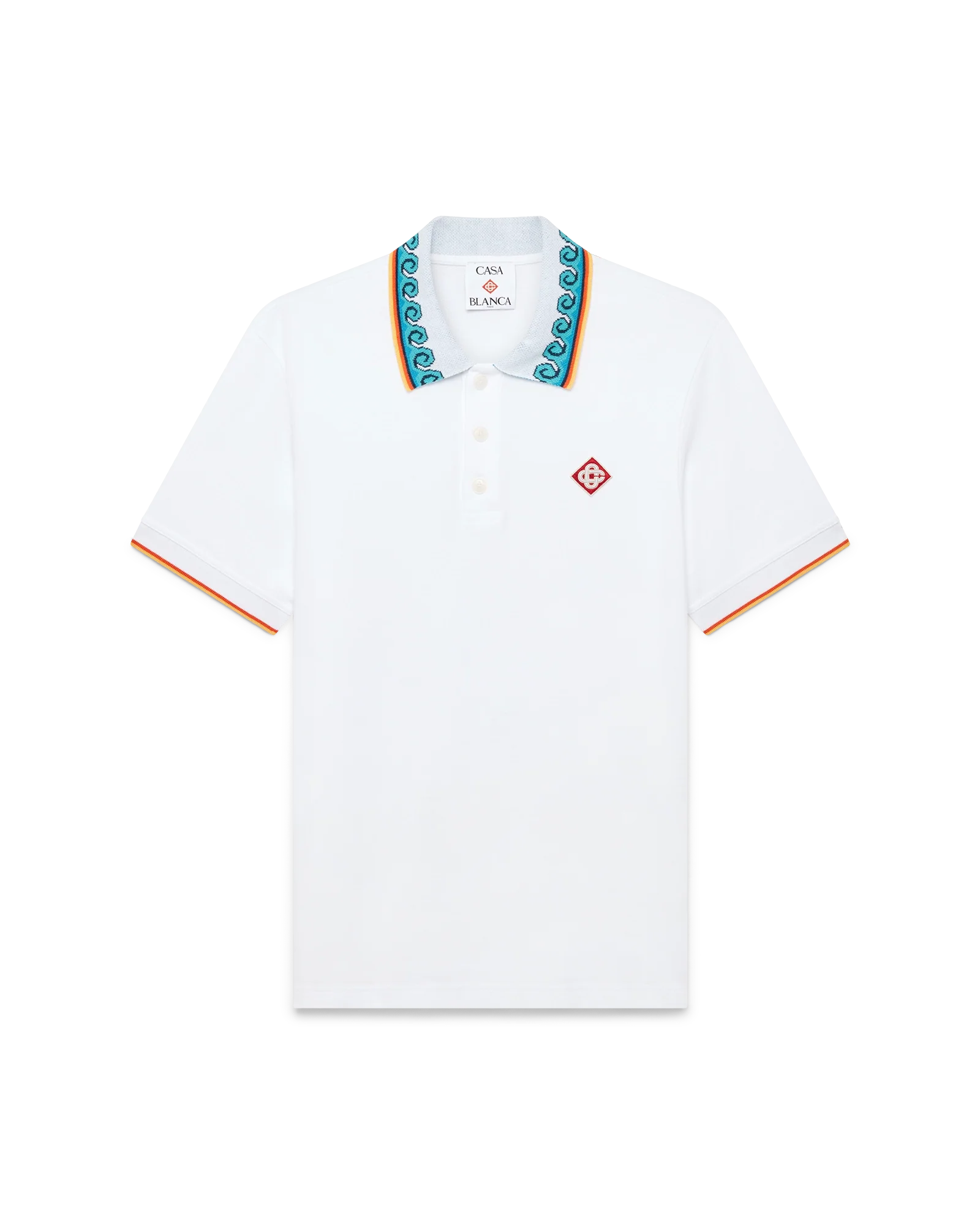 Greco Wave Polo Shirt
