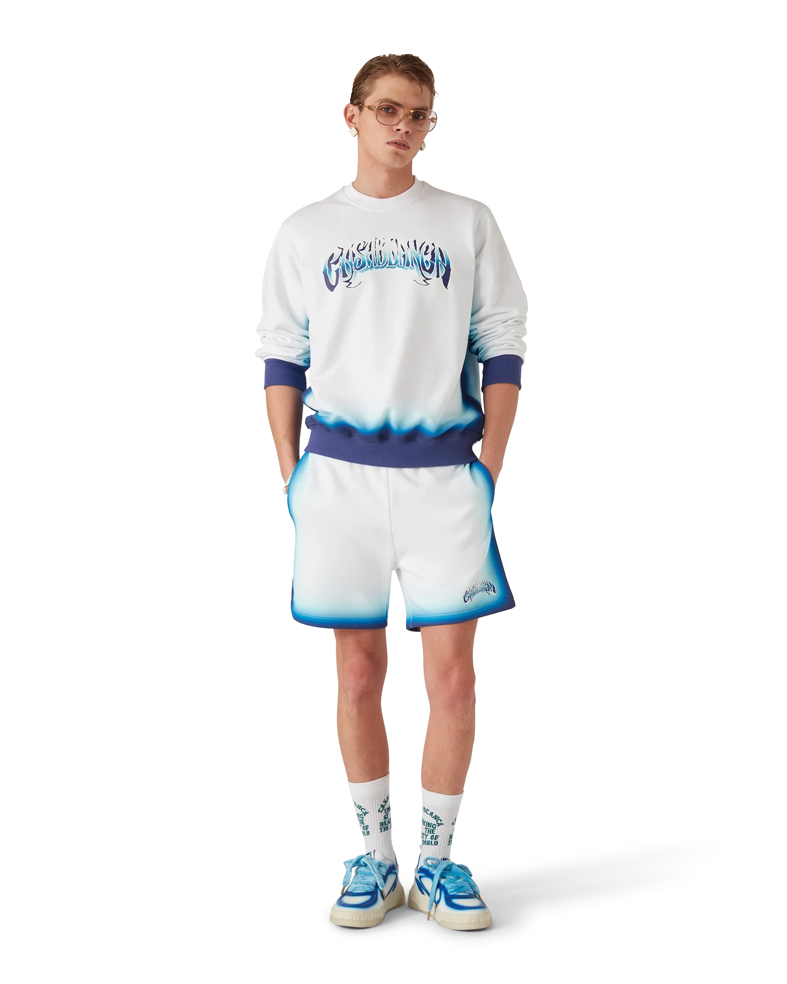 Blue Fade Sweatshirt