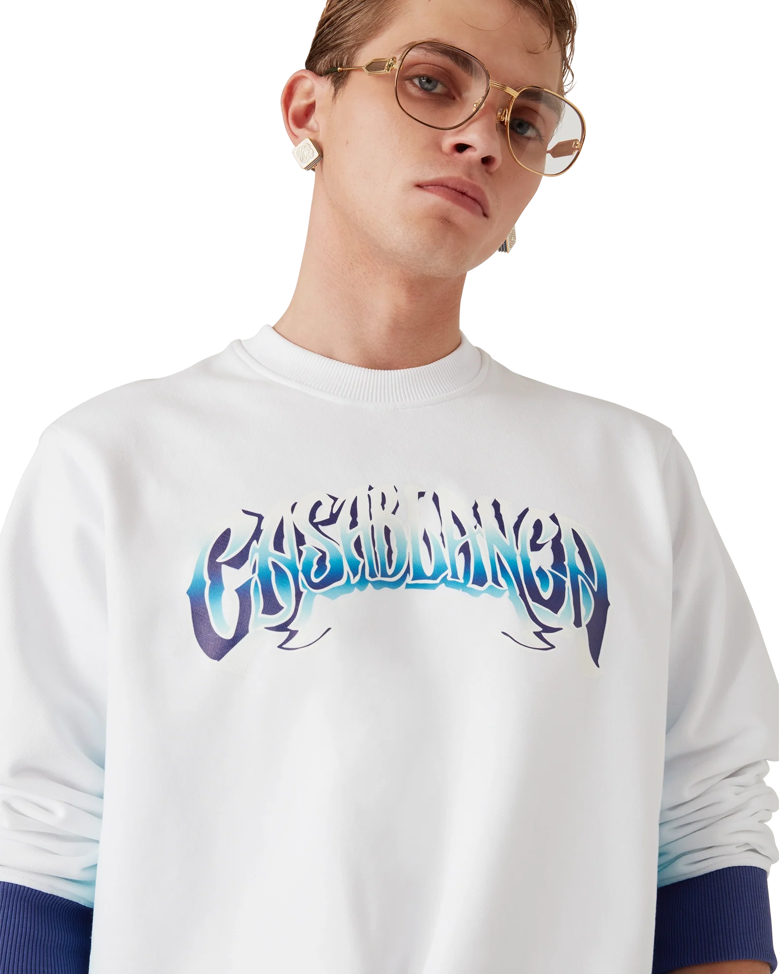 Blue Fade Sweatshirt