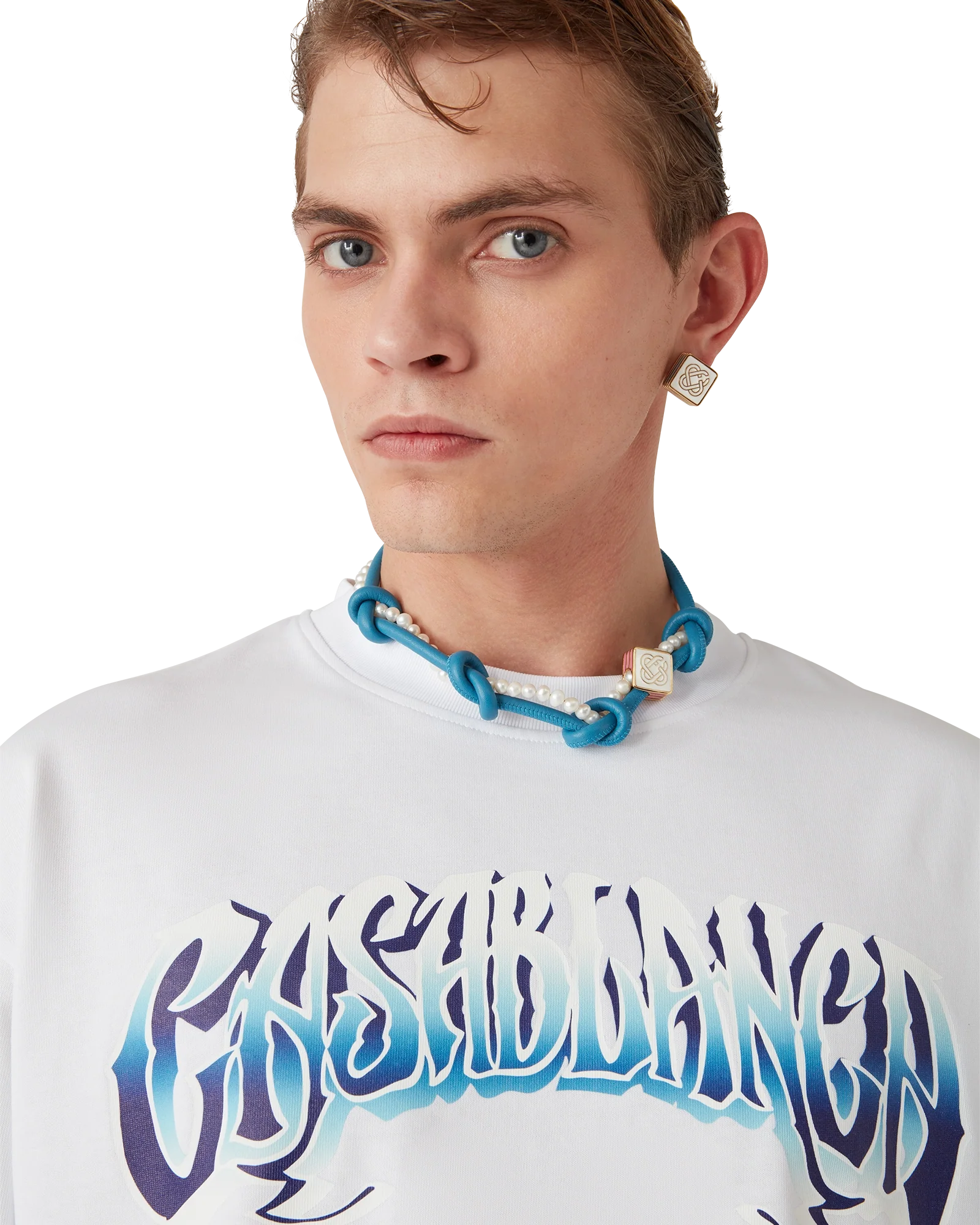 Blue Fade Long Sleeve T-Shirt
