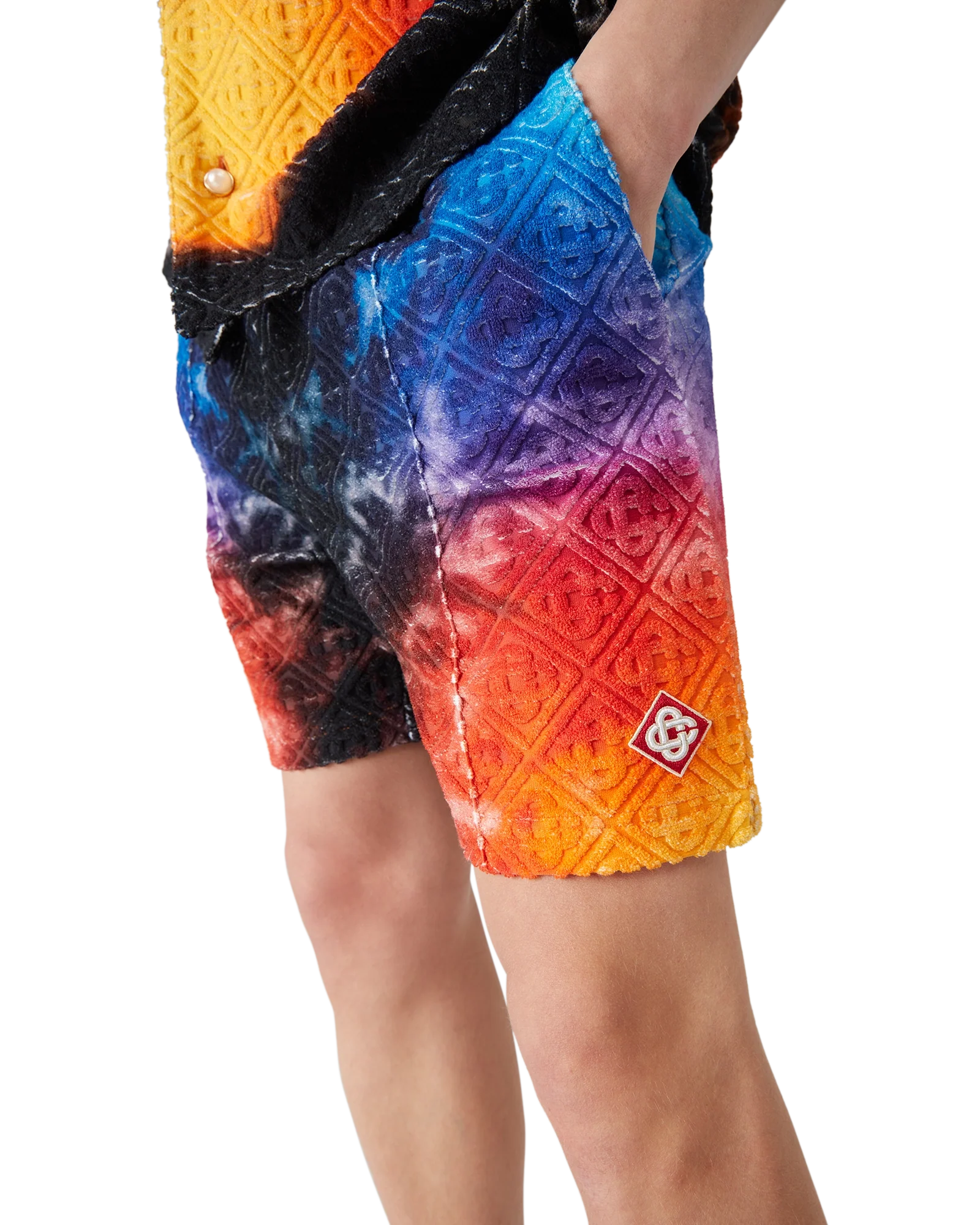 Gradient Towelling Shorts