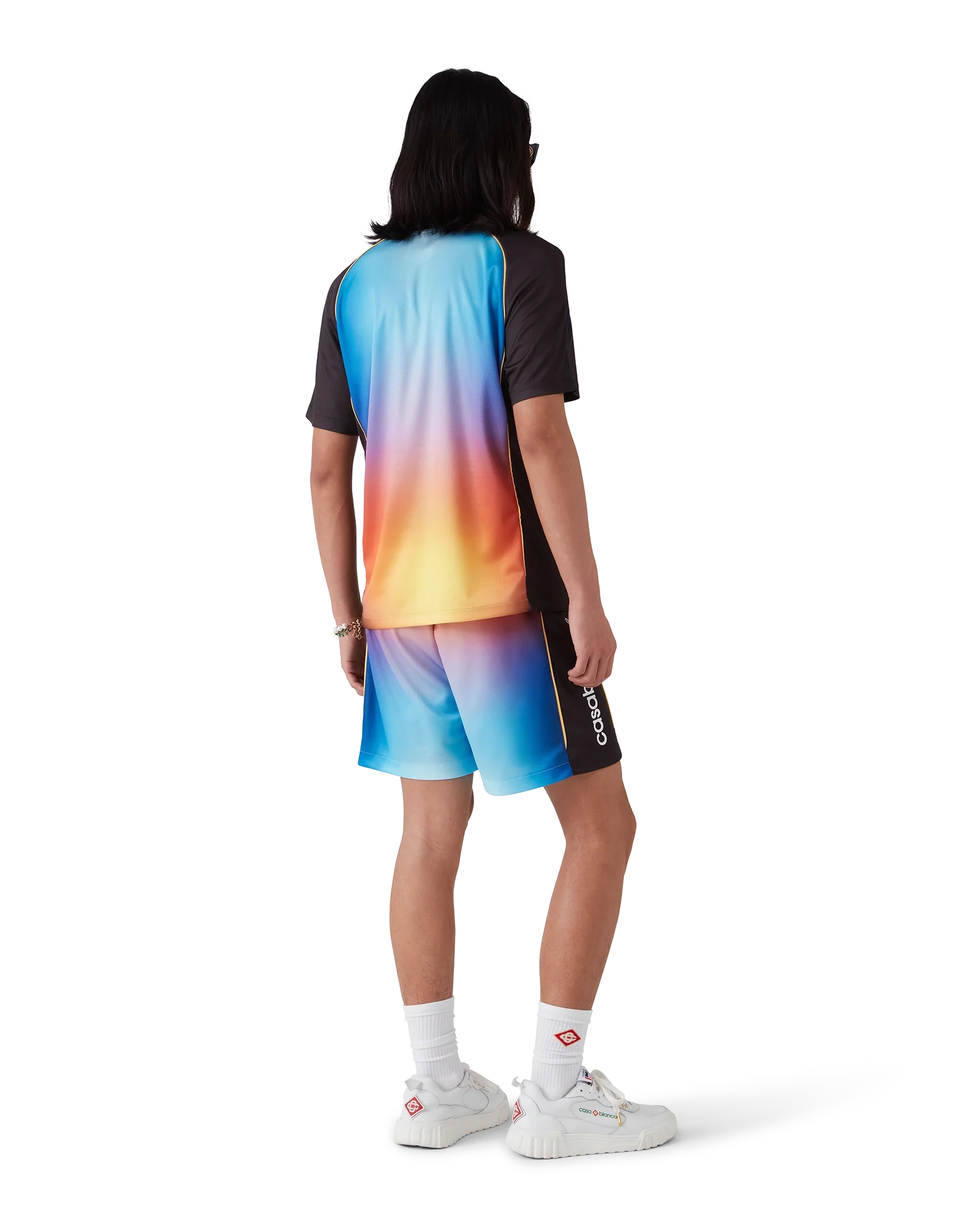 Gradient Football Shorts