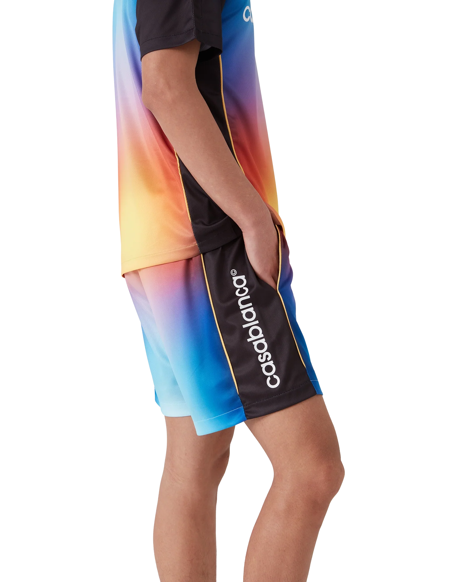 Gradient Football Shorts