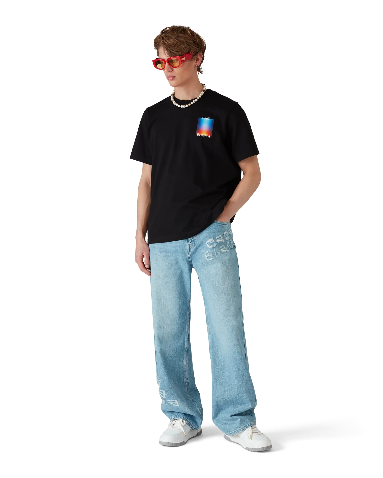 Gradient Casa Logo Short Sleeve T-Shirt