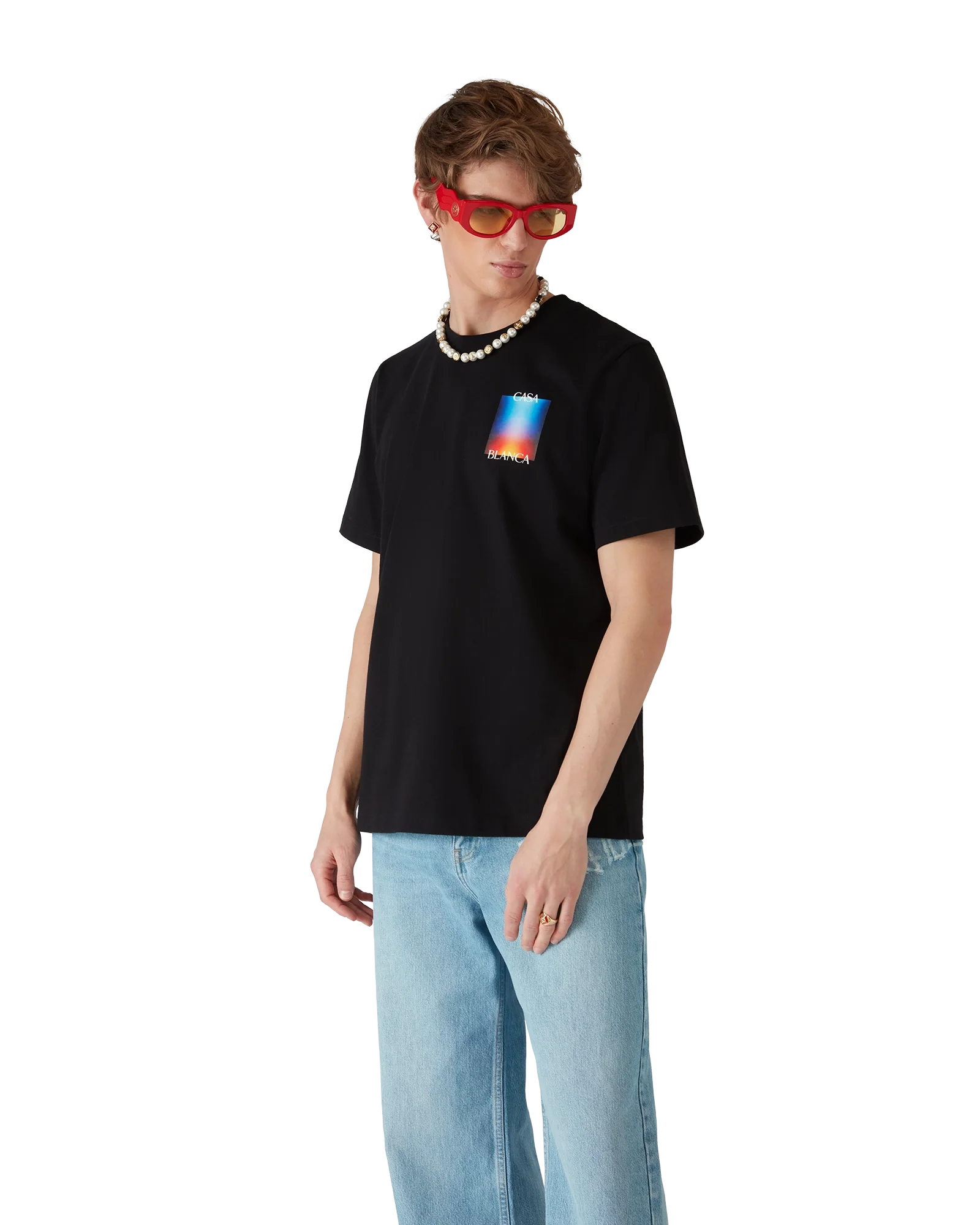 Gradient Casa Logo Short Sleeve T-Shirt