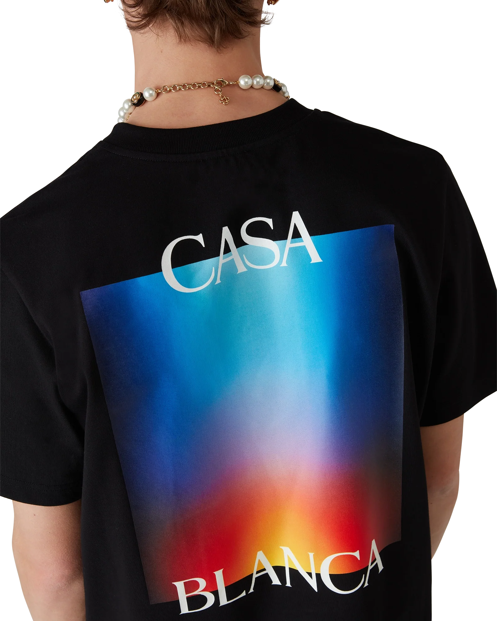 Gradient Casa Logo Short Sleeve T-Shirt