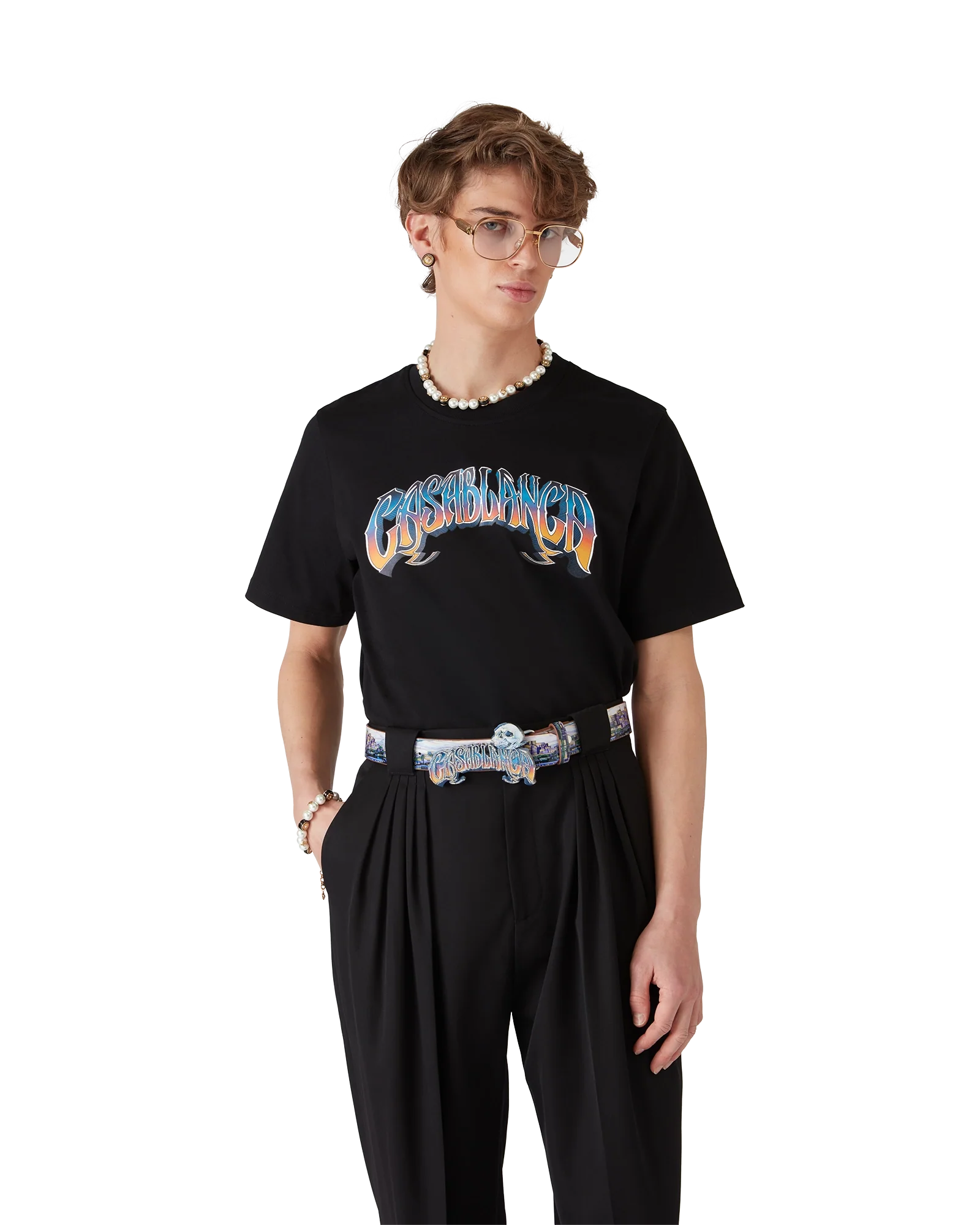 Gradient Gothic Short Sleeve T-Shirt