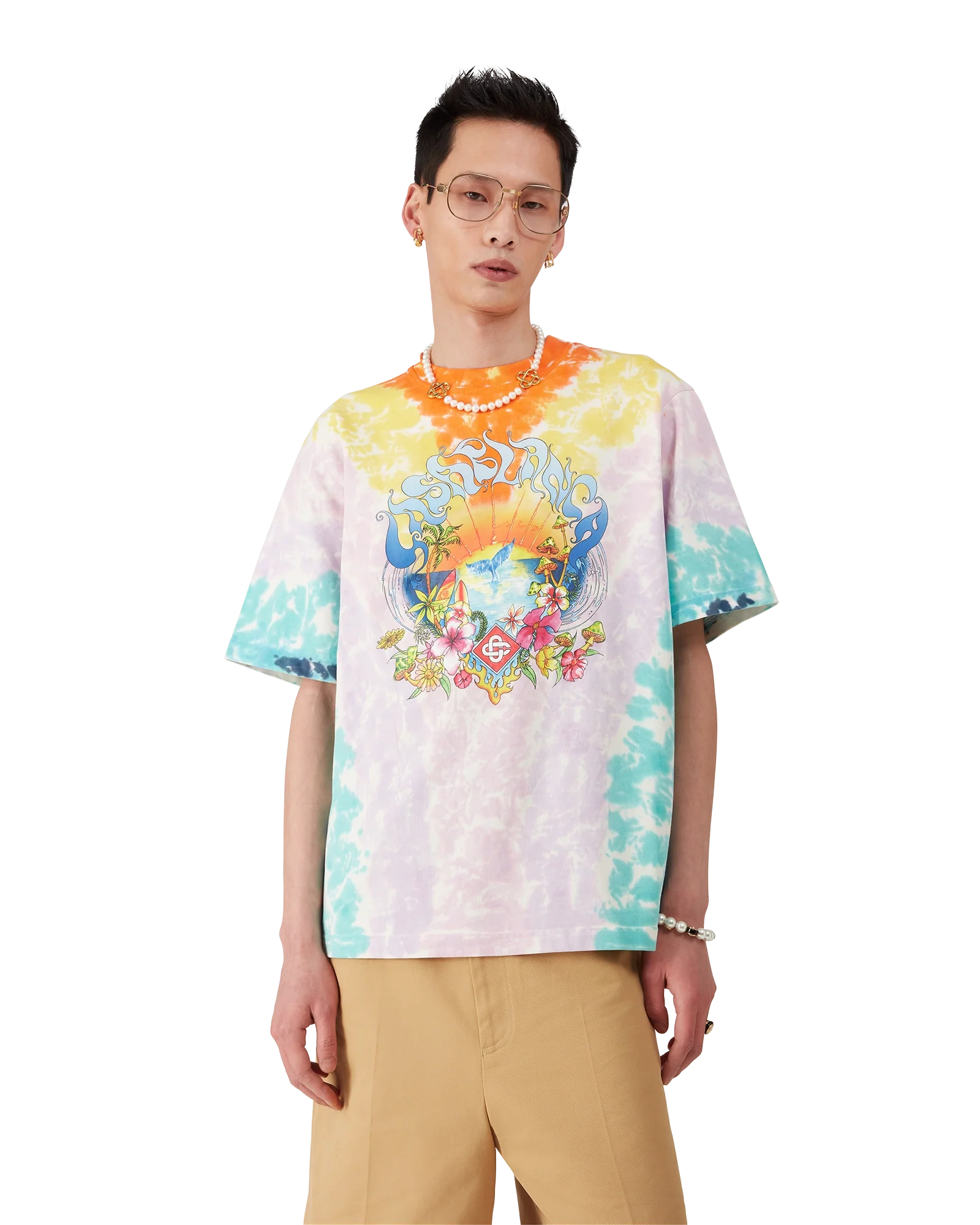 Surf Trip Tie Dye Short Sleeve T-Shirt