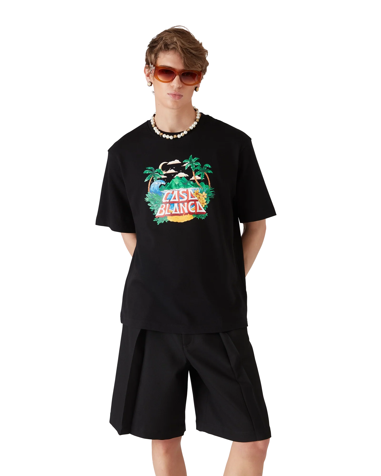Casa Beach Wave Short Sleeve T-Shirt