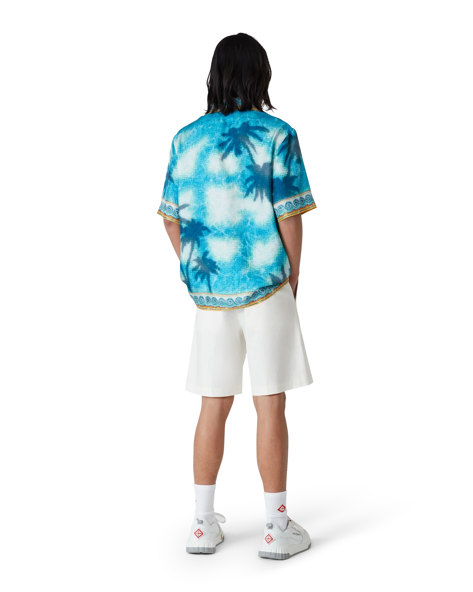 Linen Pleated Shorts