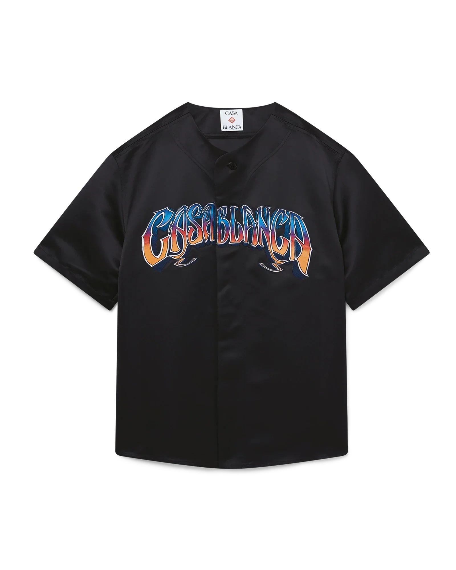 Gothic Baseball Short Sleeve Shirt