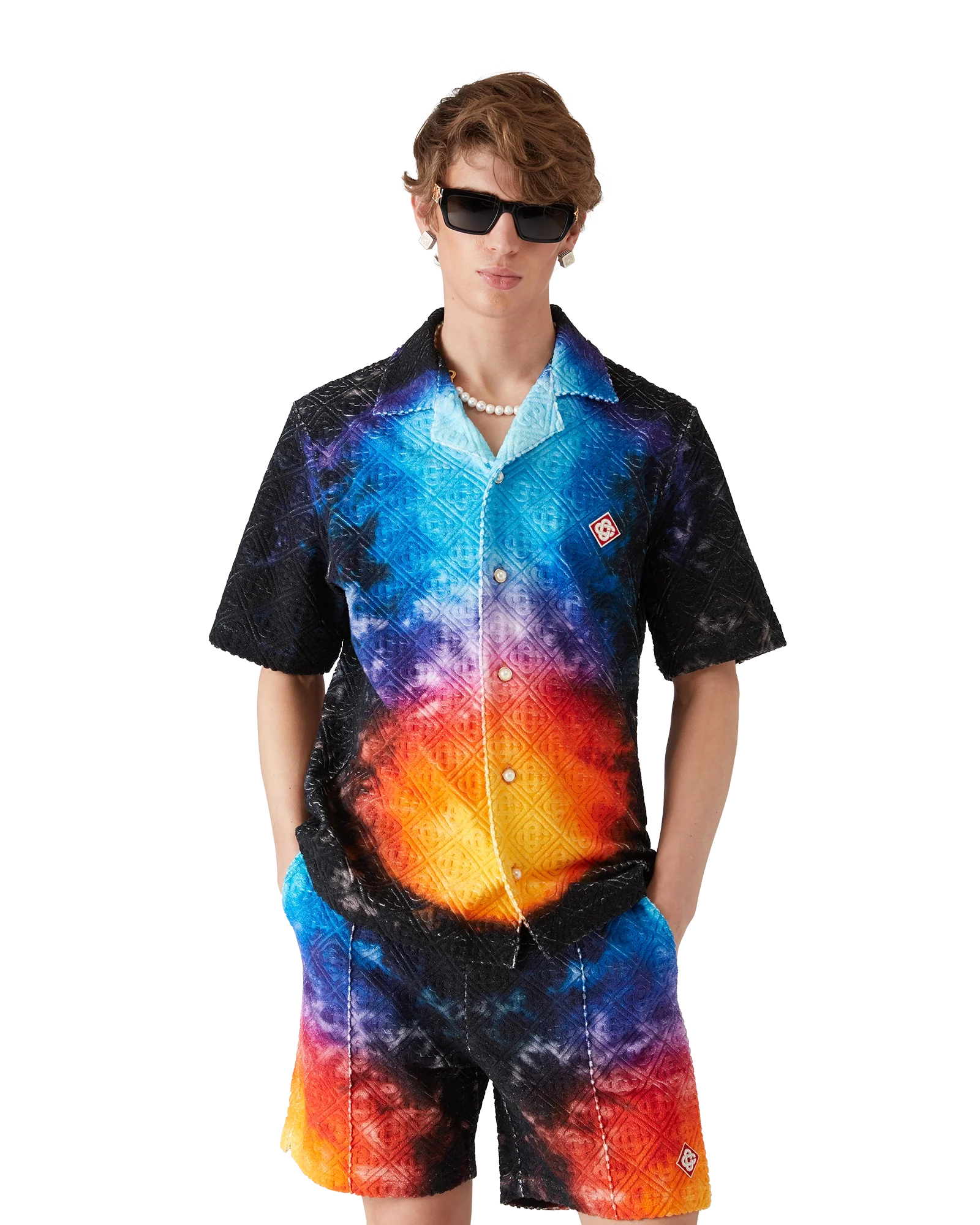 Gradient Towelling Shirt