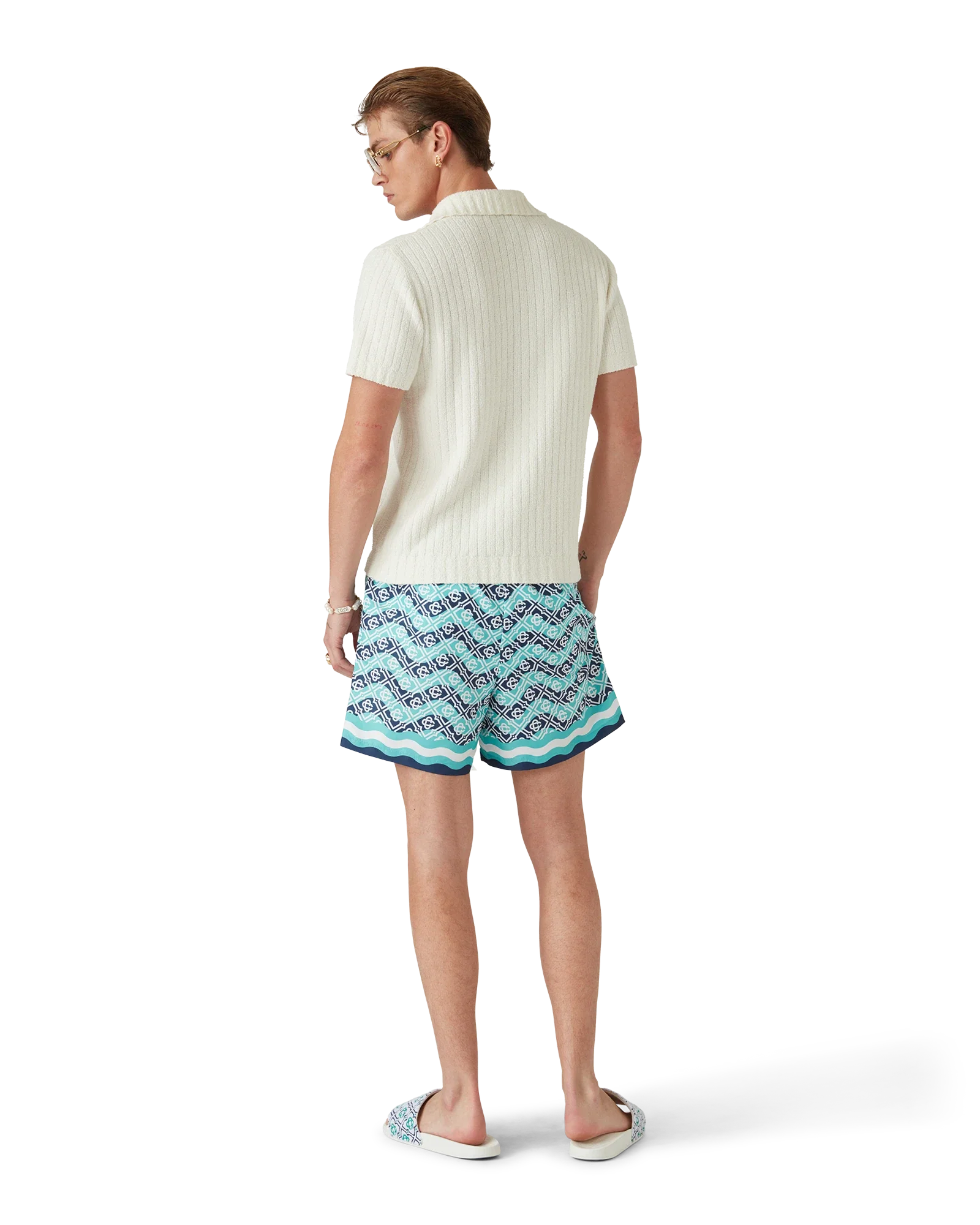 Monogram Wave Swim Shorts