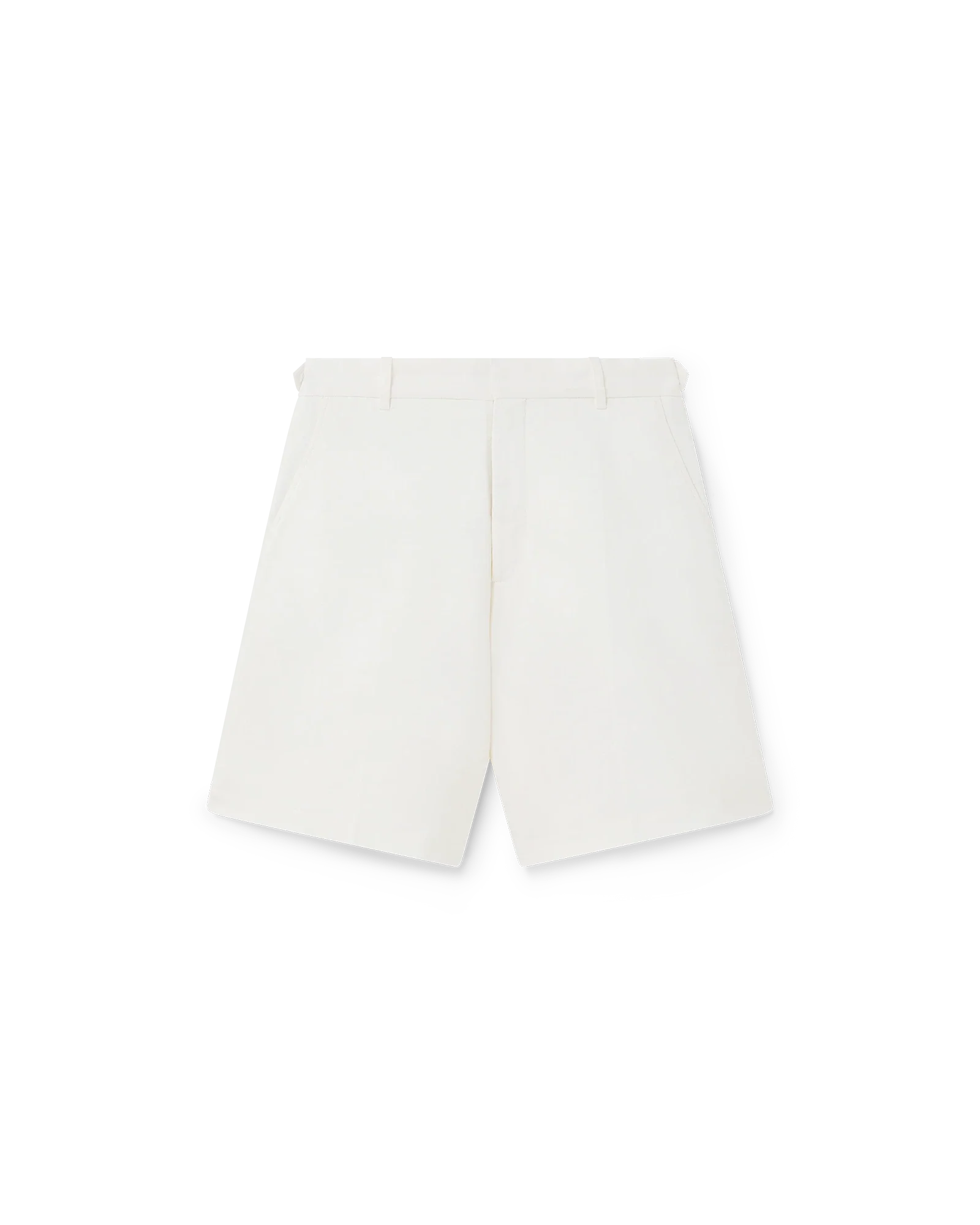 Linen Pleated Shorts