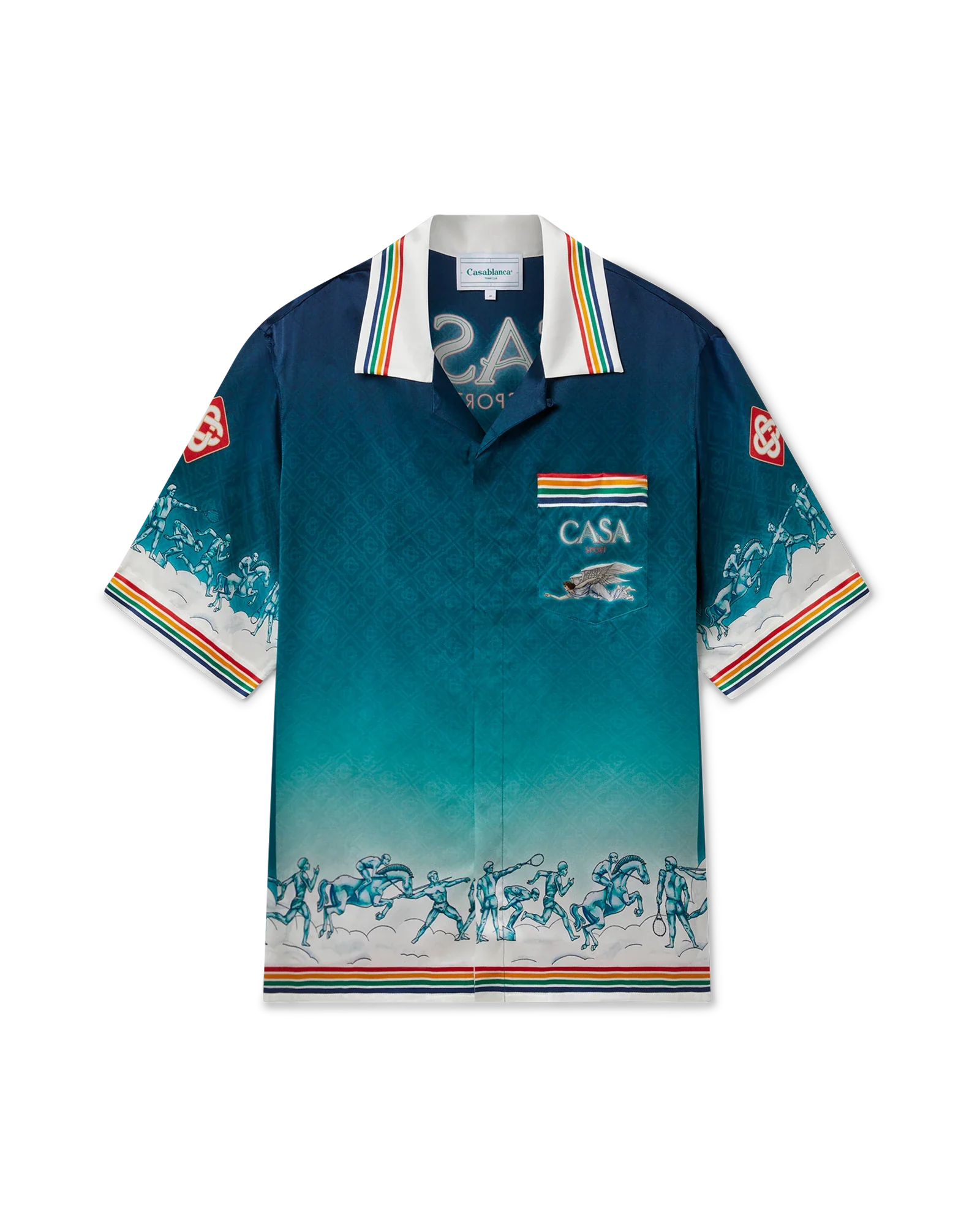 La Déesse Du Stade Silk Shirt