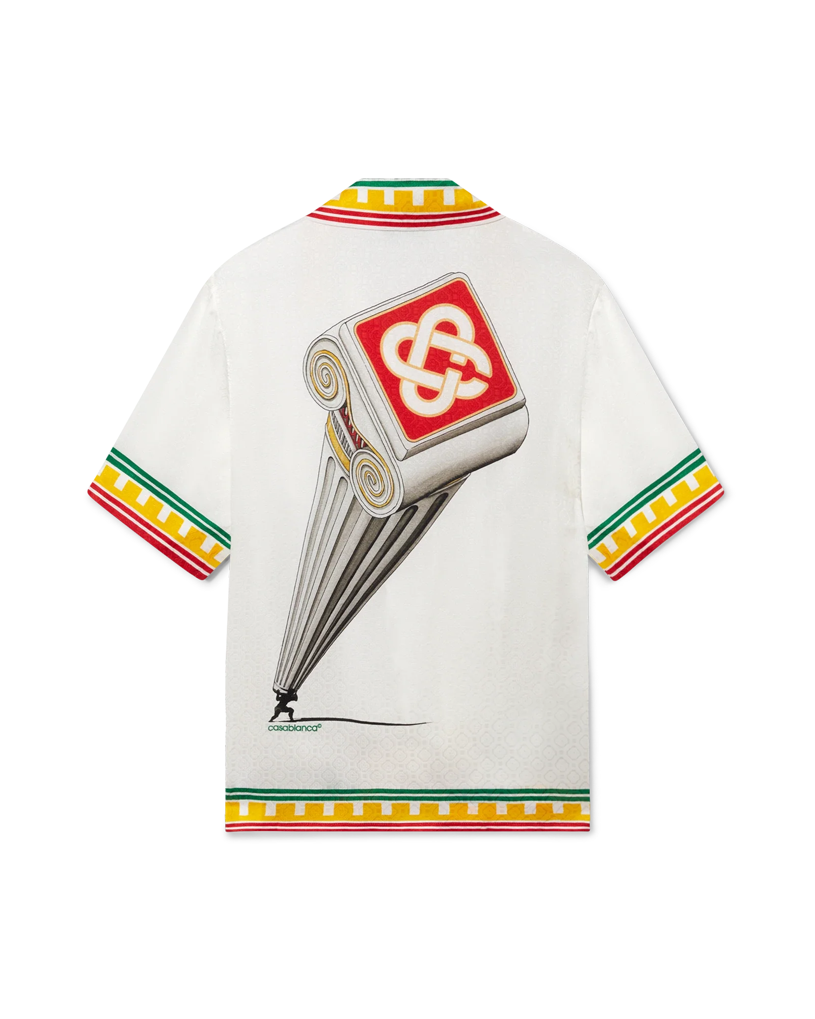 Leaning Column Silk Shirt