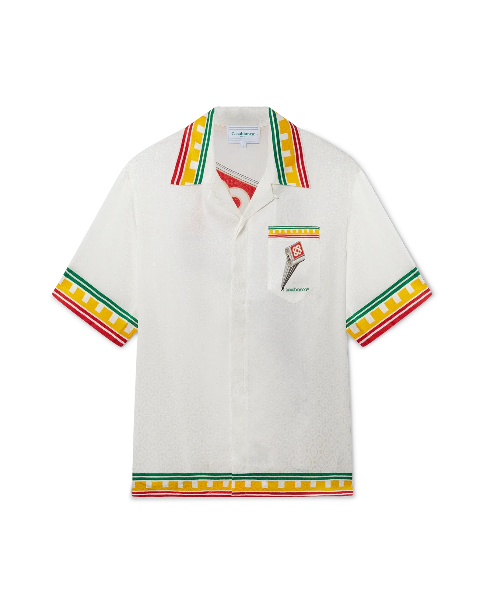 Leaning Column Silk Shirt