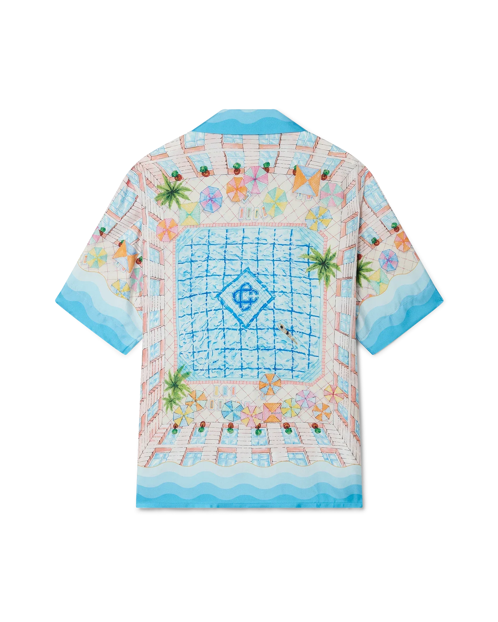 Le Plongeon Short Sleeve Silk Shirt