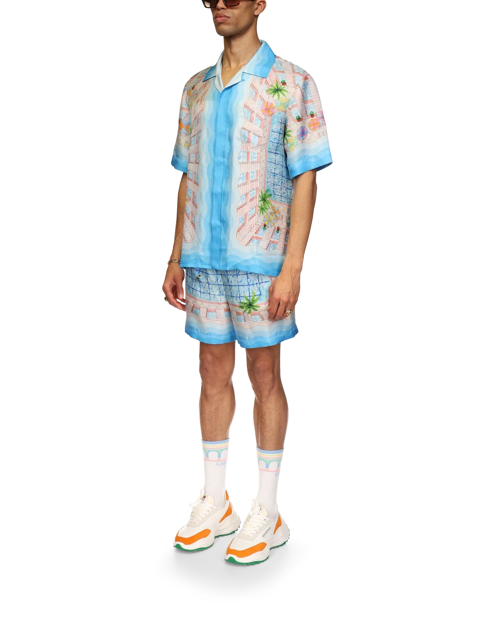 Le Plongeon Short Sleeve Silk Shirt