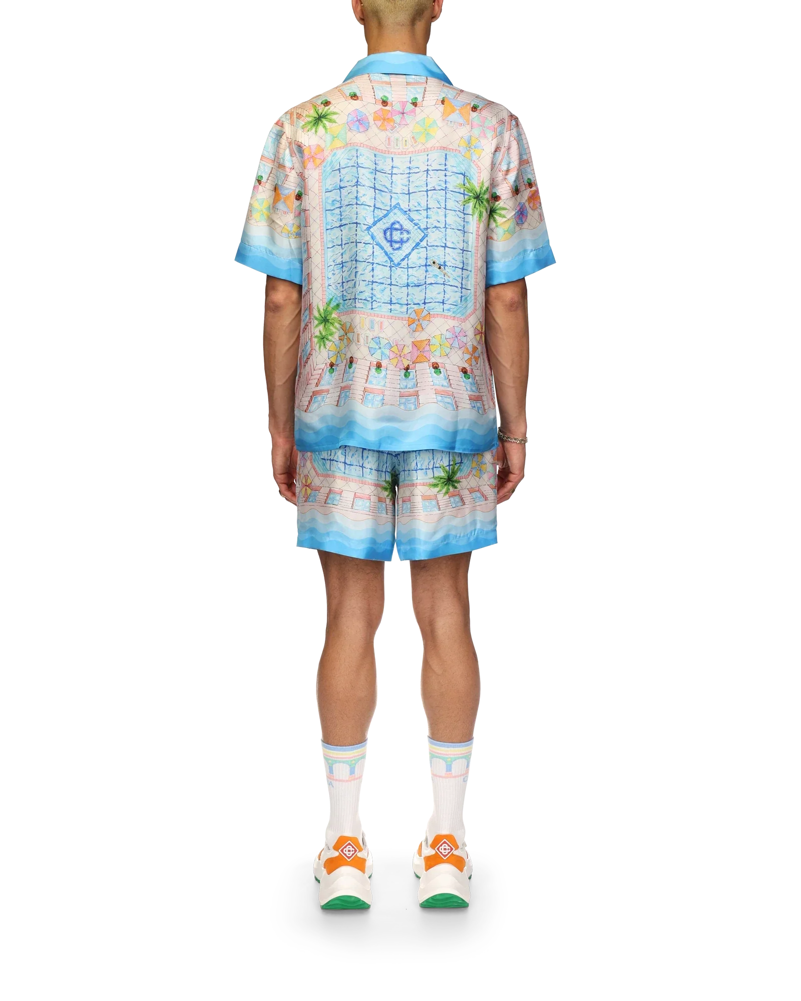 Le Plongeon Short Sleeve Silk Shirt