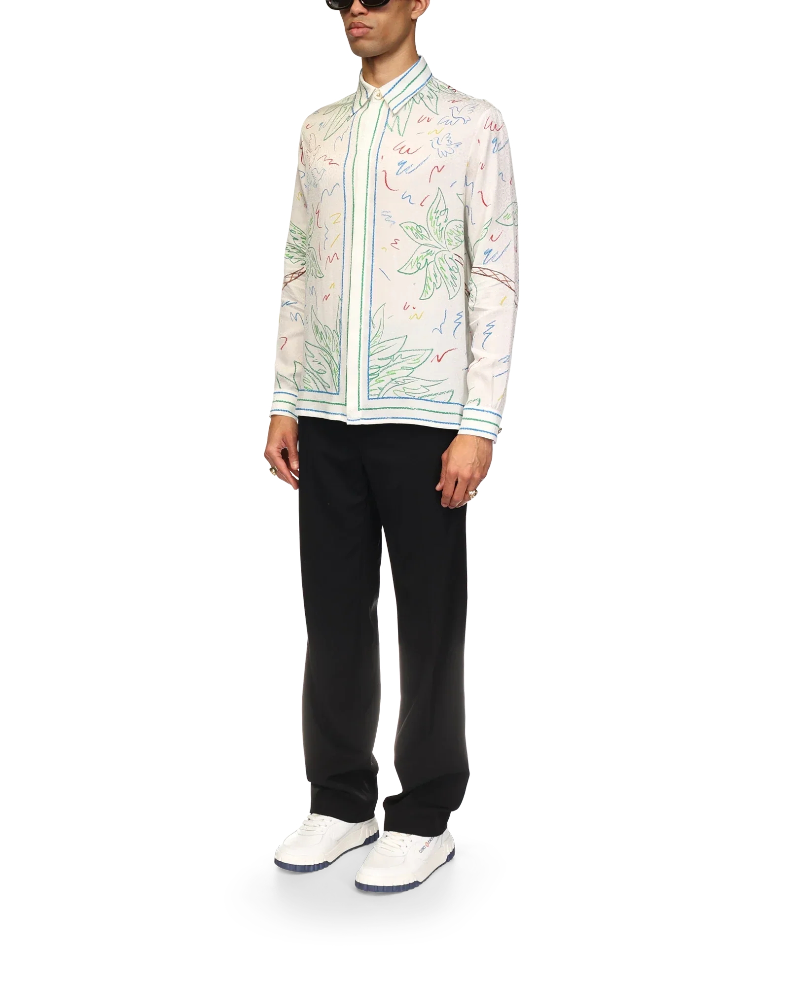 Crayon Tennis Club Silk Shirt