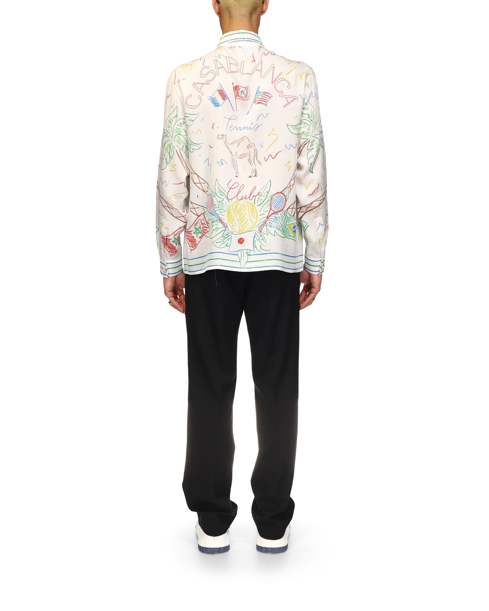 Crayon Tennis Club Silk Shirt